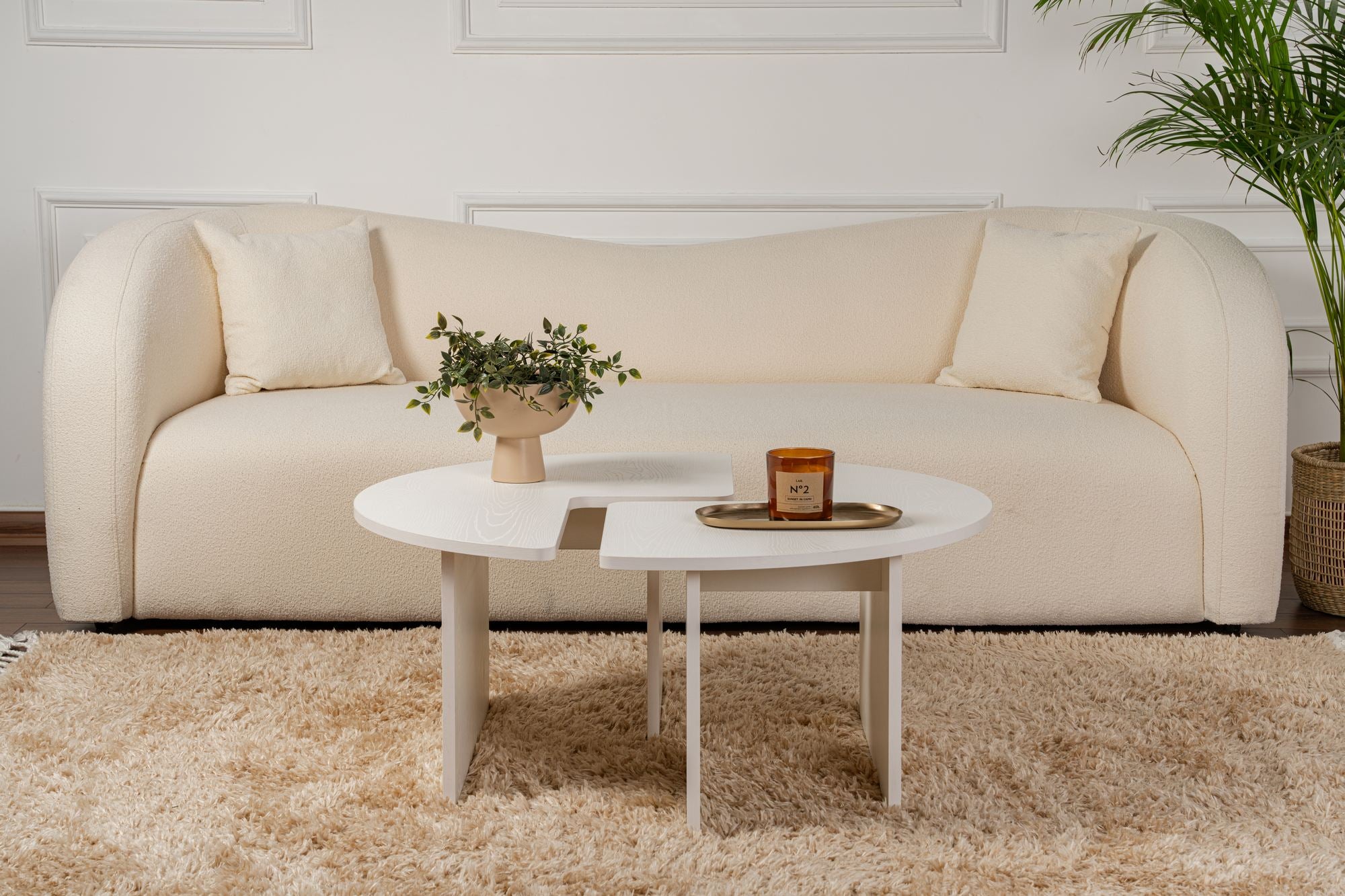 Rani Home Orta Sehpa Aytaşı 90Cm AB-5378