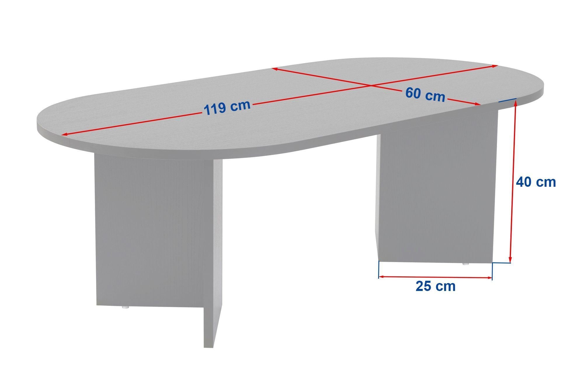 Rani Home Orta Sehpa Lumiere Siyah 119 Cm AB-5286