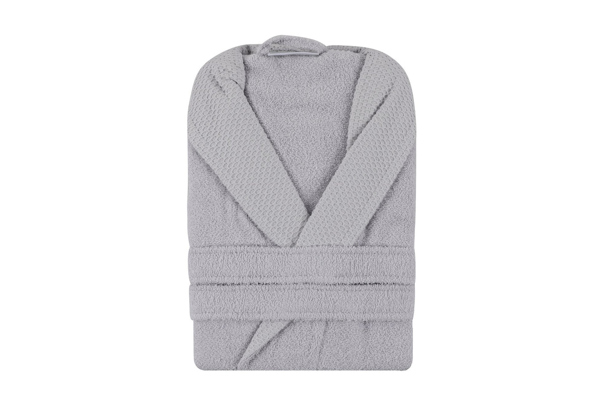 Rani Home Bornoz Gri L BB-6475