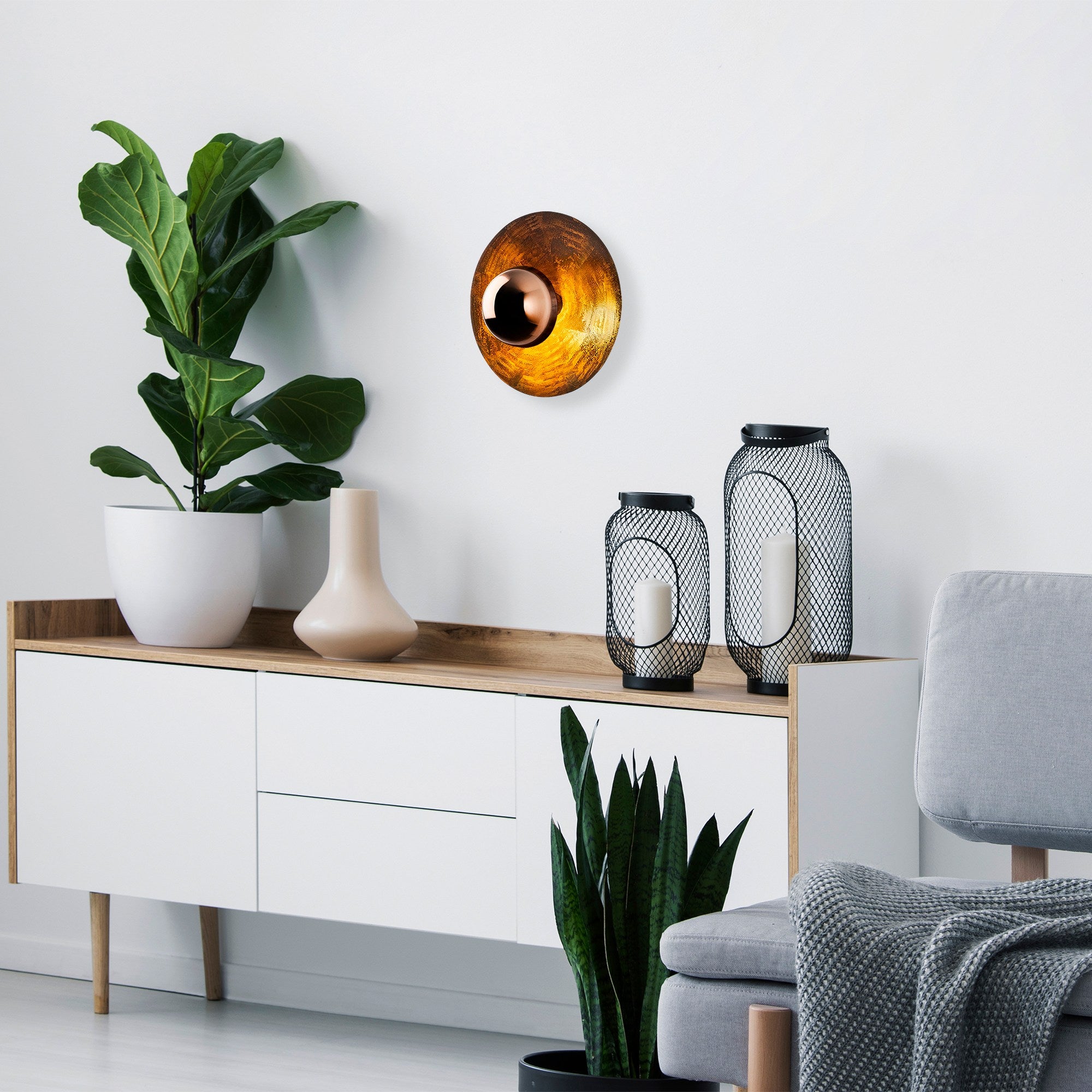 Rani Home Duvar Lambası Bakır EA-5954