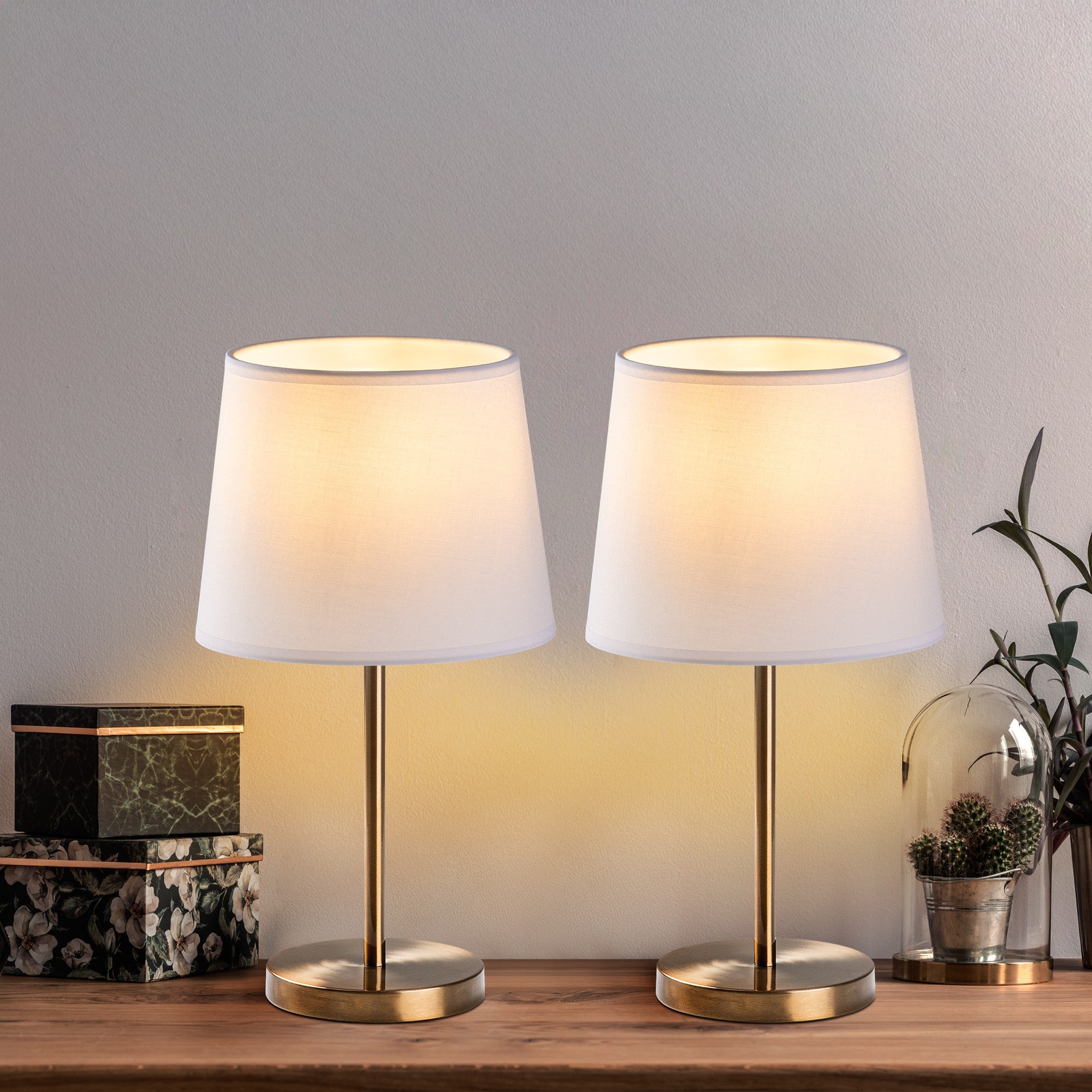 Rani Home Masa Lambası Seti (2 Parça) Antik DA-6012