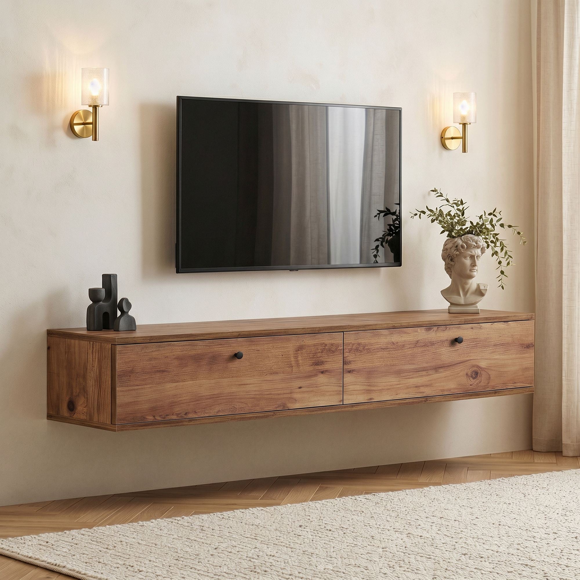 Rani Home Tv Ünitesi Atlantik Çam 160 Cm AA-5829