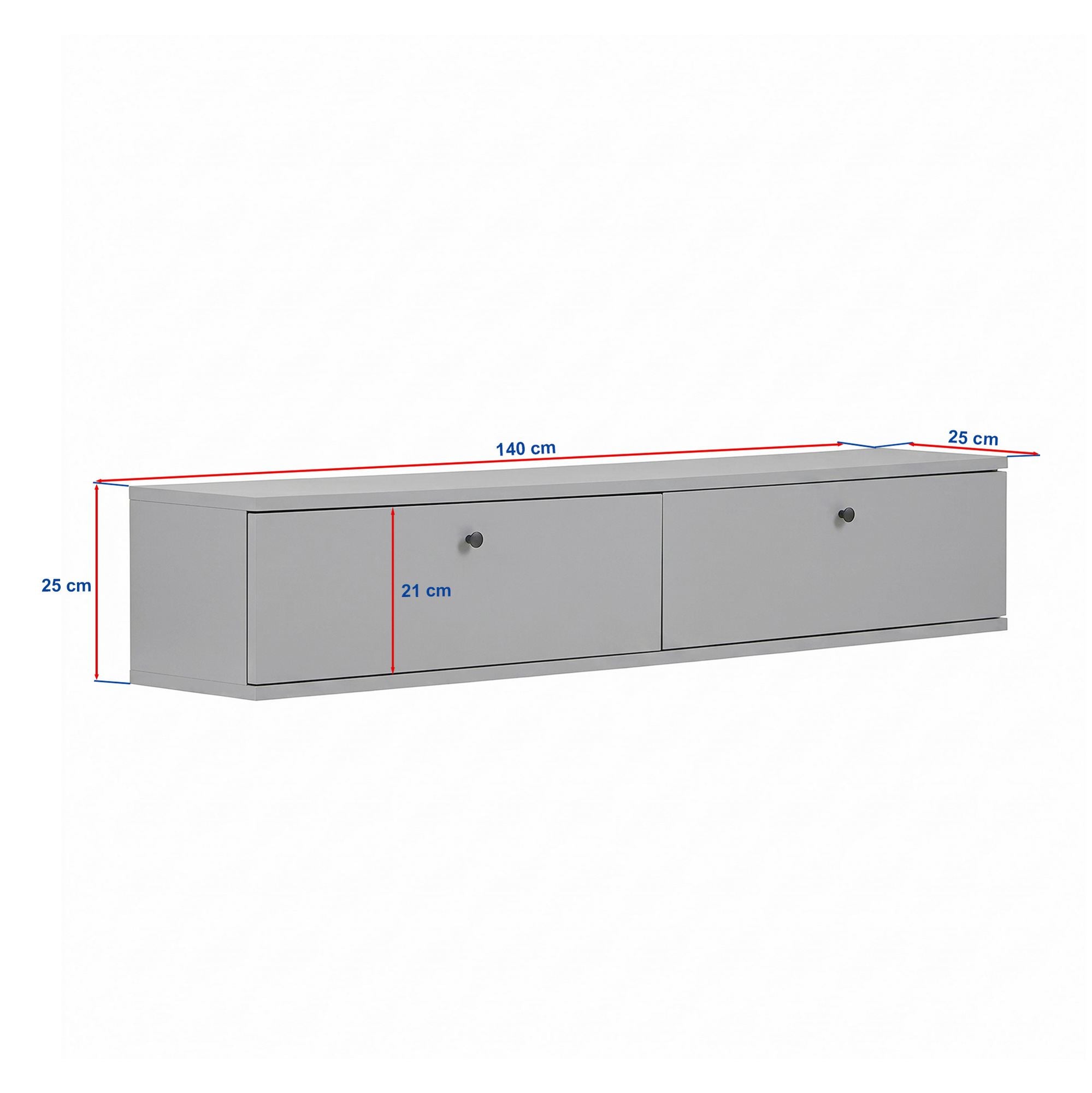 Rani Home Tv Ünitesi Atlantik Çam - Beyaz 140 Cm AA-5816