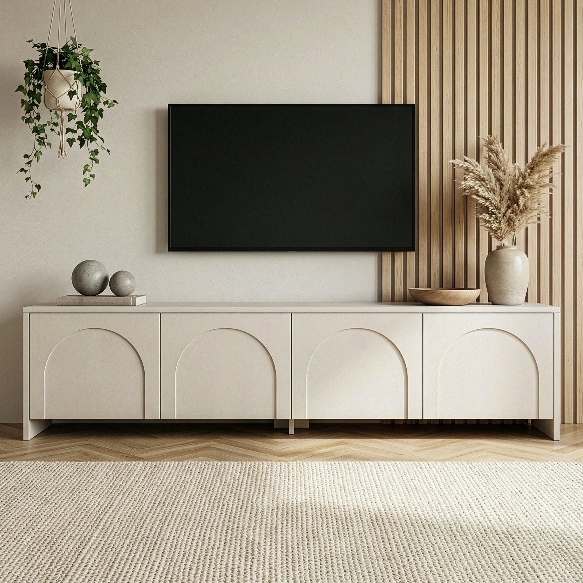 Rani Home Tv Ünitesi Aytaşı Krem 180Cm AA-5347