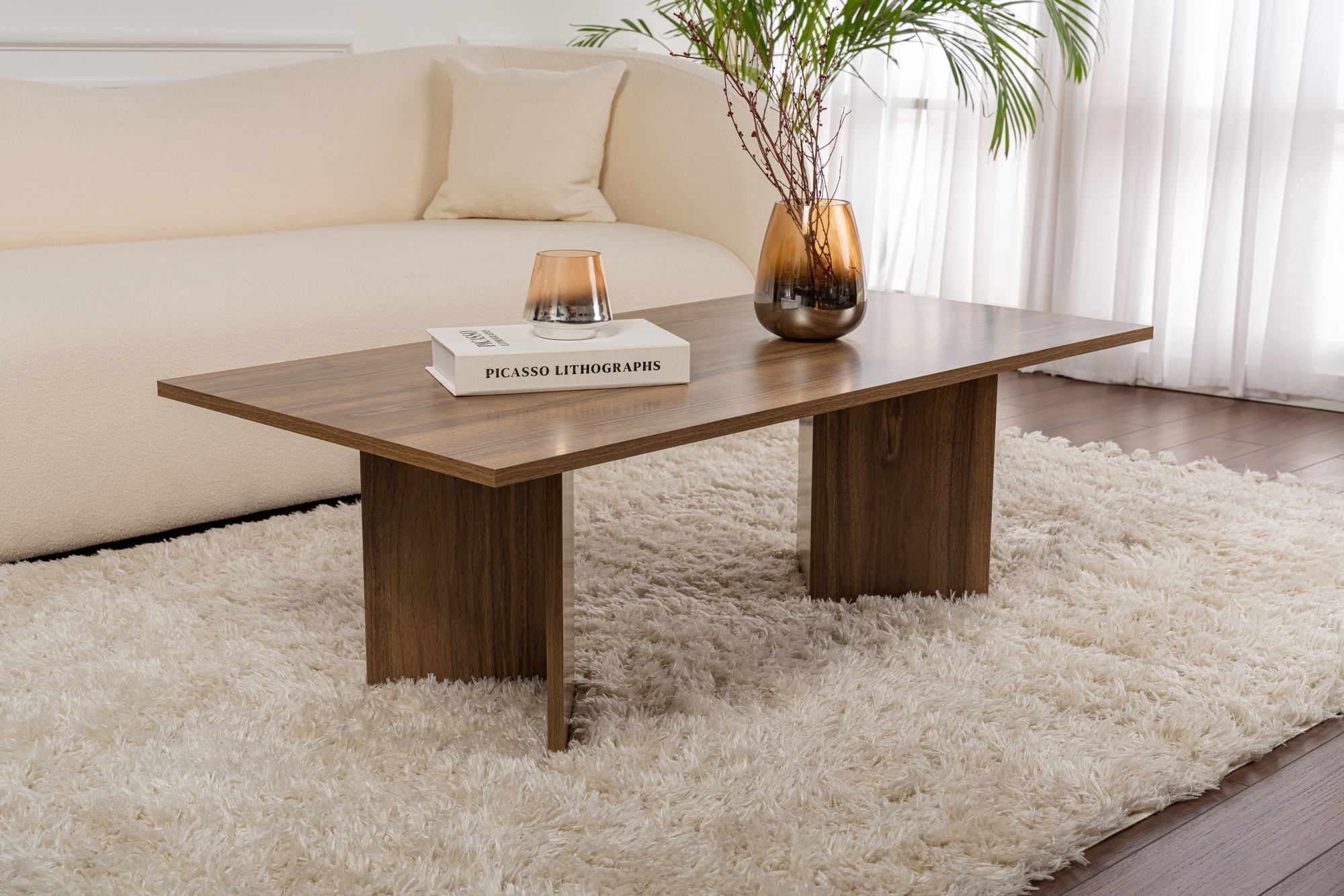 Rani Home Orta Sehpa Venedik Cevizi 119 Cm AB-5366