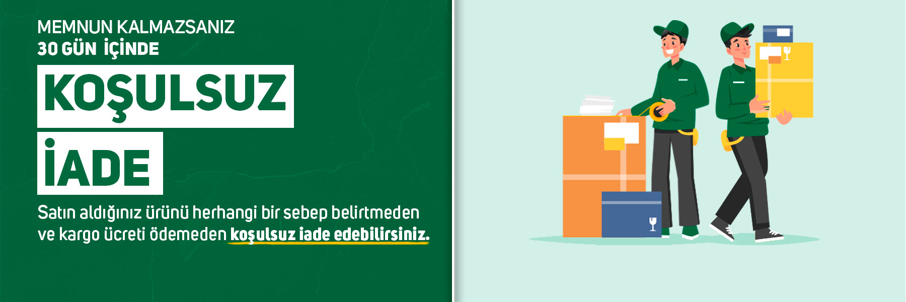 Koşulsuz İade Rani Mobilya