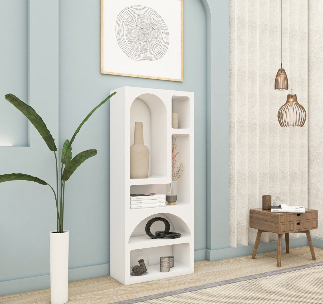Rani Home Kitaplık Beyaz 60Cm HC-5340