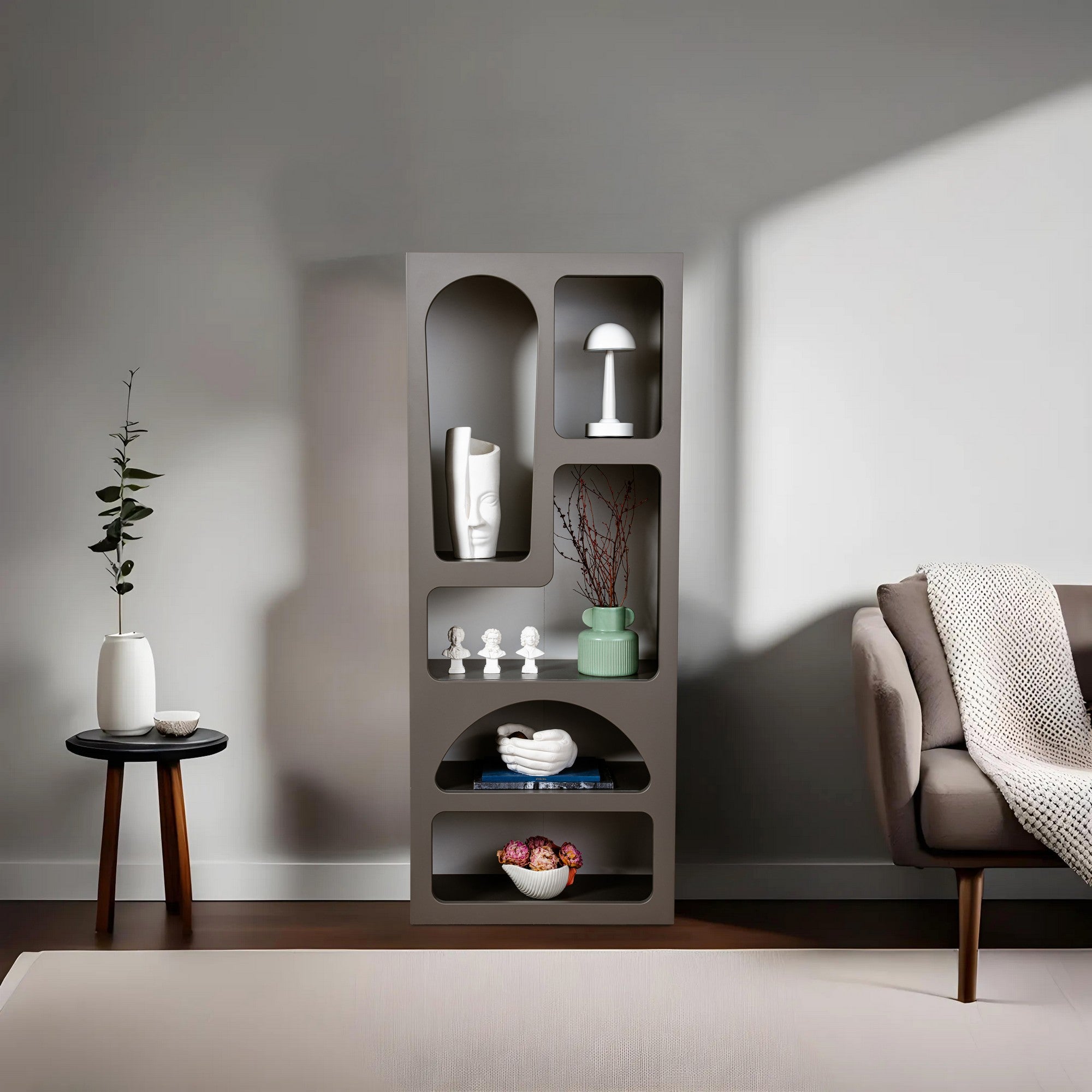 Rani Home Kitaplık Antrasit 60Cm HC-5338