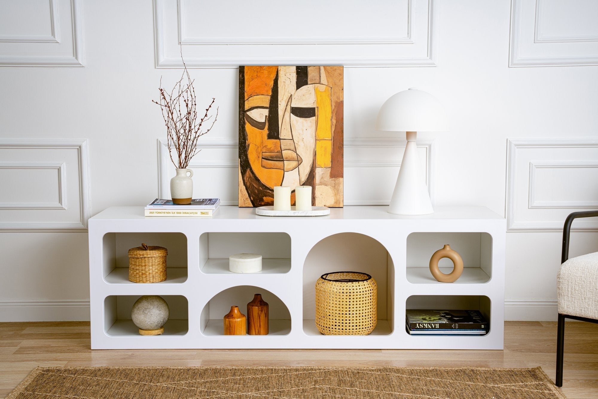 Rani Home Konsol Beyaz 160Cm GD-5343