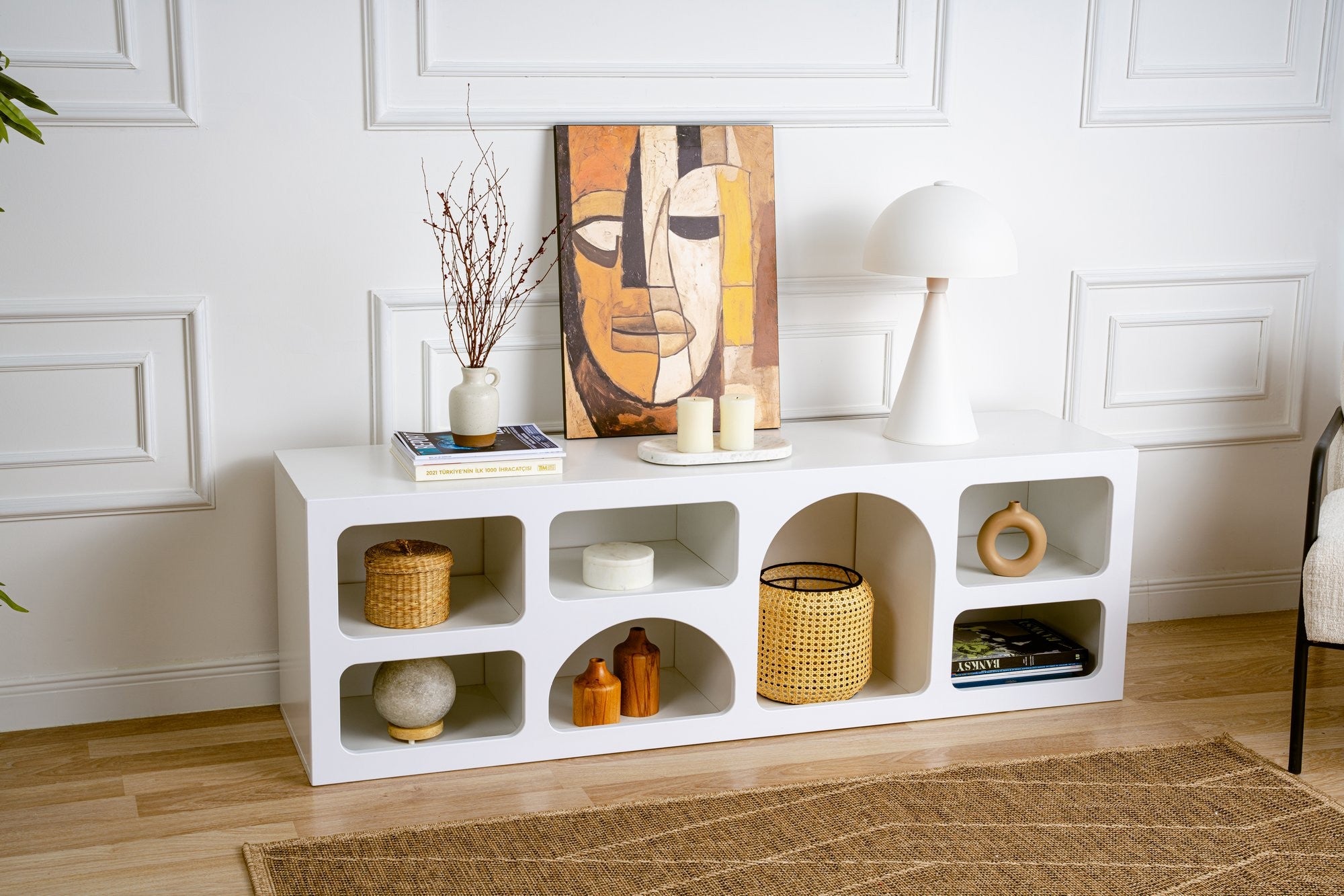Rani Home Konsol Beyaz 160Cm GD-5343