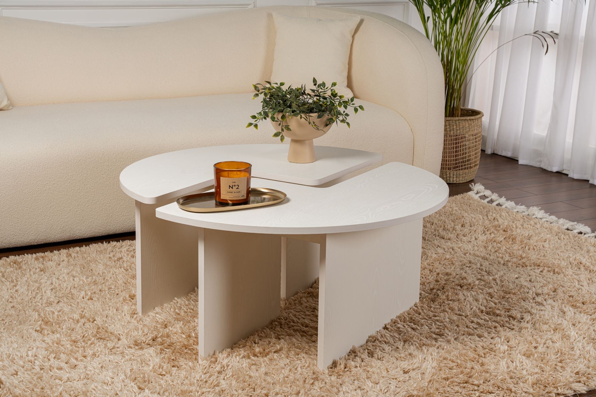 Rani Home Orta Sehpa Aytaşı 90Cm AB-5378