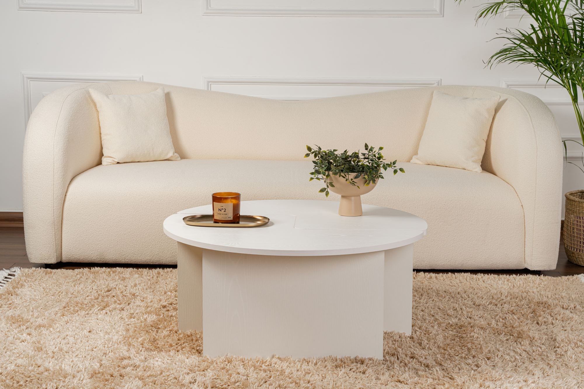 Rani Home Orta Sehpa Aytaşı 90Cm AB-5378