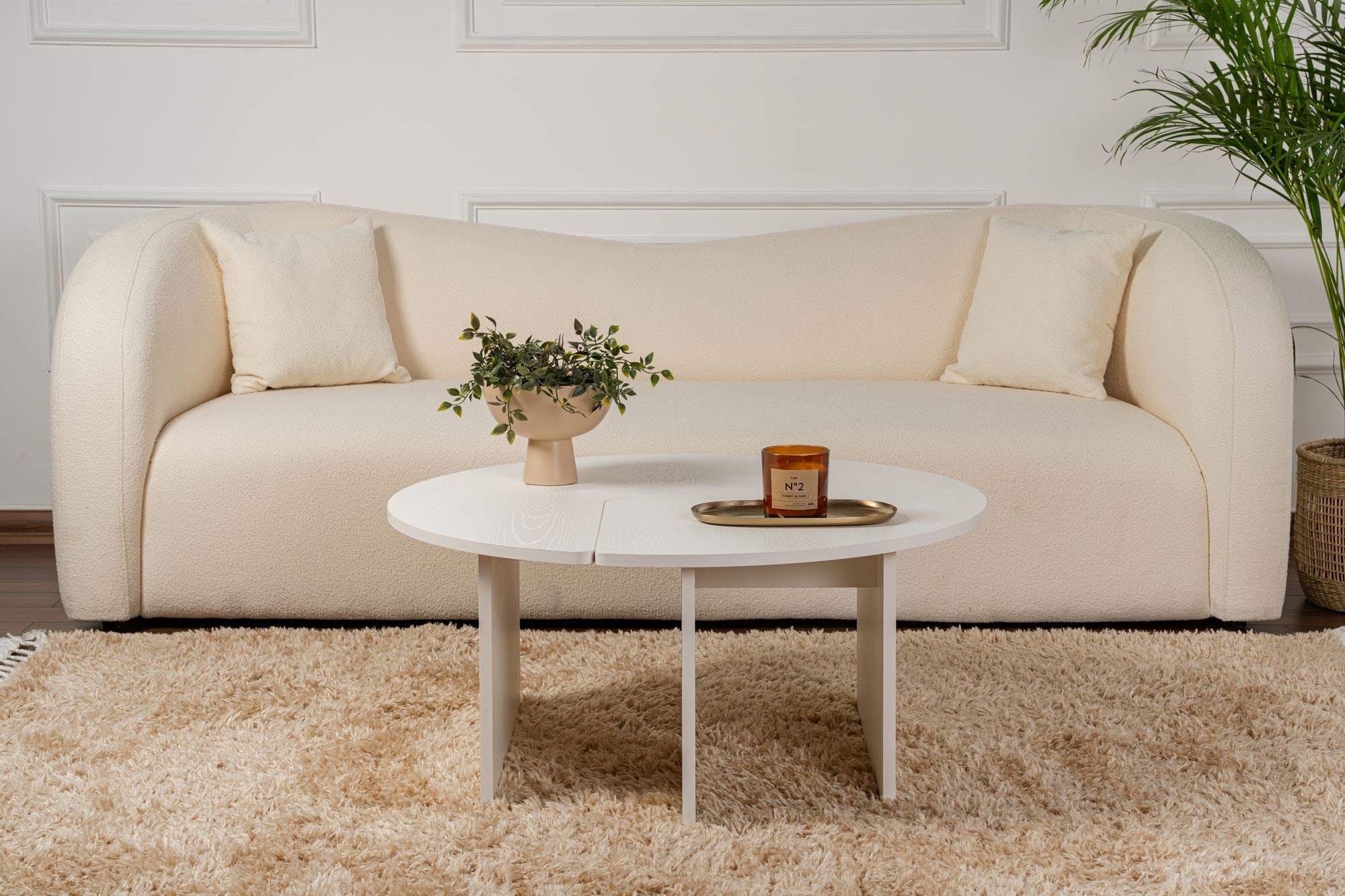 Rani Home Orta Sehpa Aytaşı 90Cm AB-5378