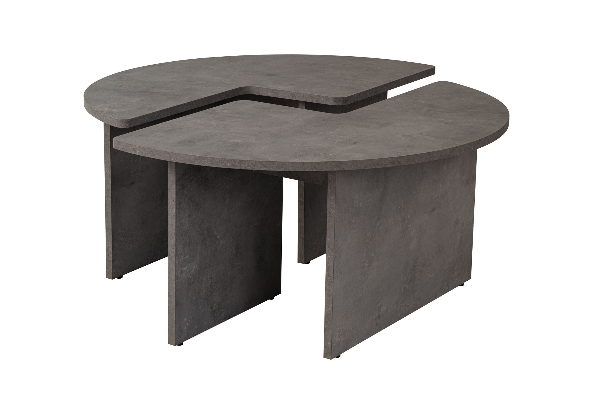 Rani Home Orta Sehpa Beton Grisi 90 Cm AB-5372