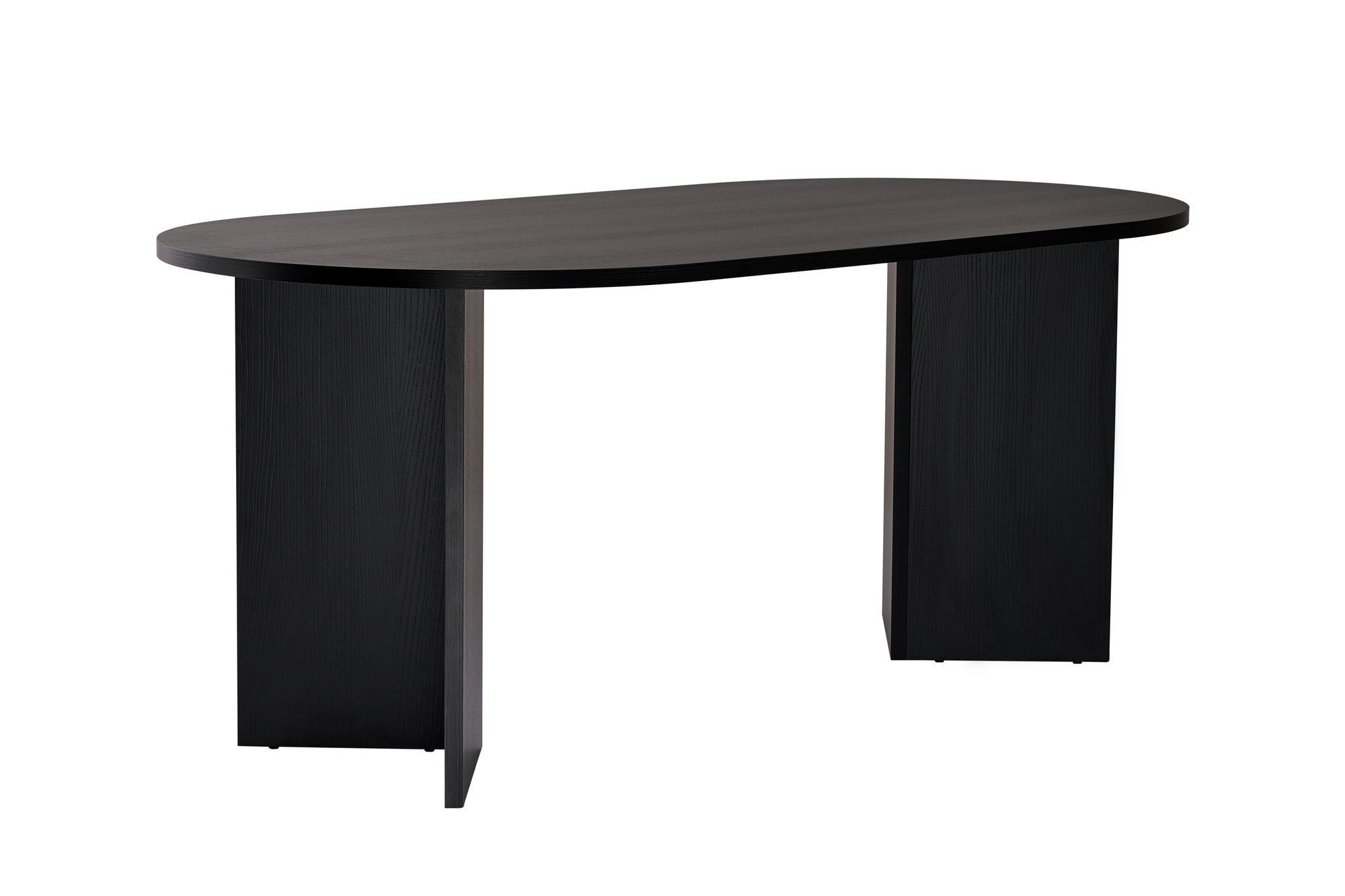 Rani Home Yemek Masası Ahşap Desenli Siyah 180Cm GA-5317