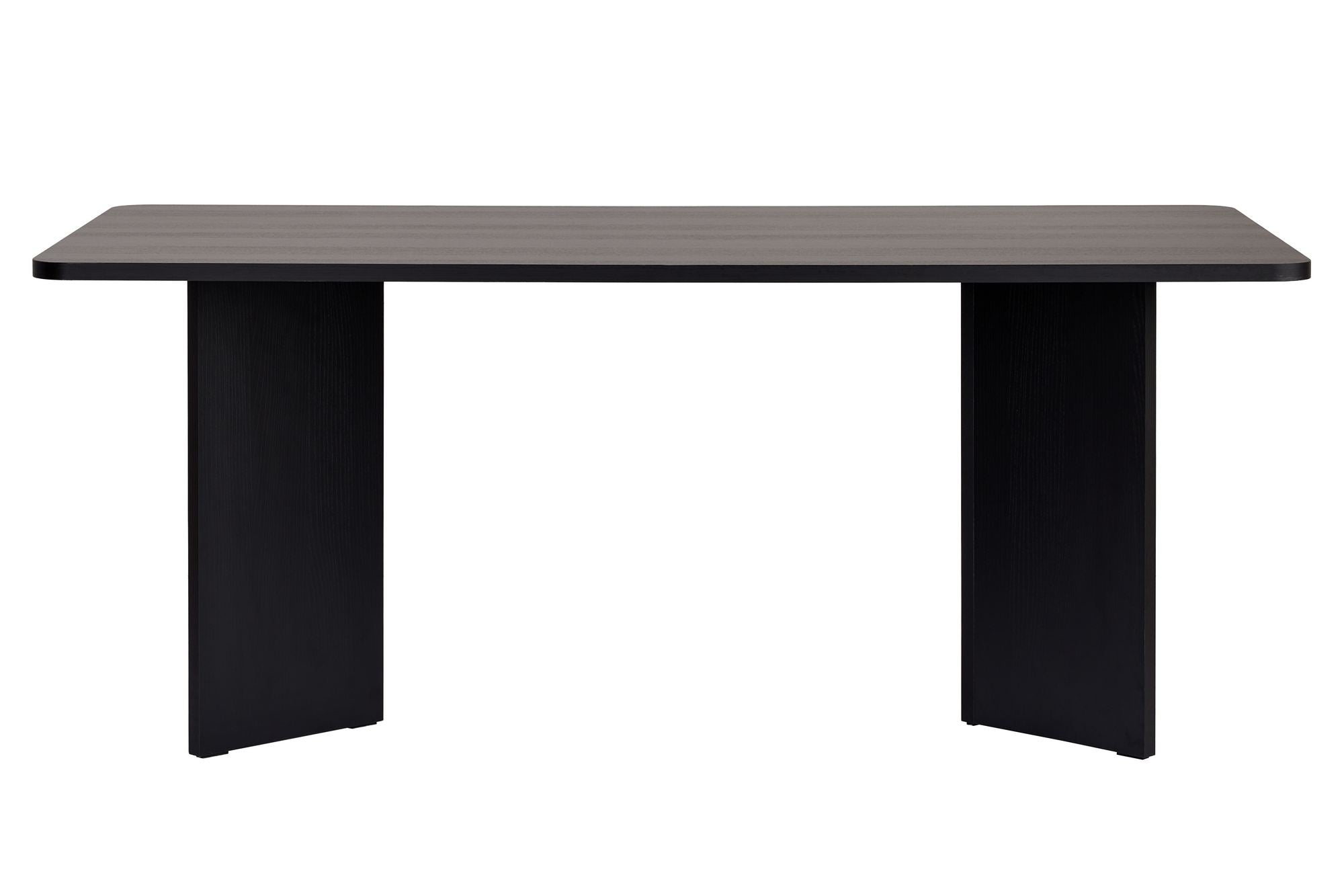 Rani Home Yemek Masası Ahşap Desenli Siyah 180 Cm GA-5360