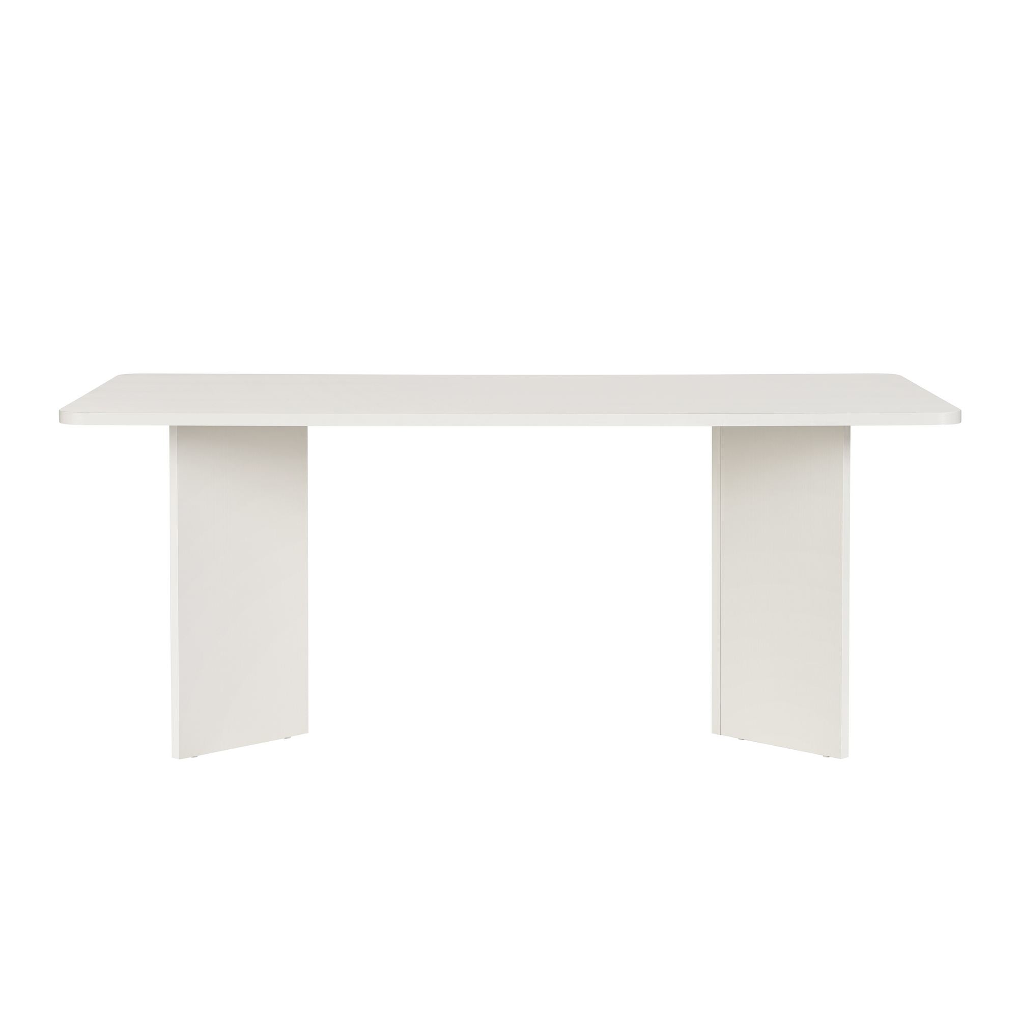 Rani Home Yemek Masası Ahşap Desenli Beyaz 180 Cm GA-5361