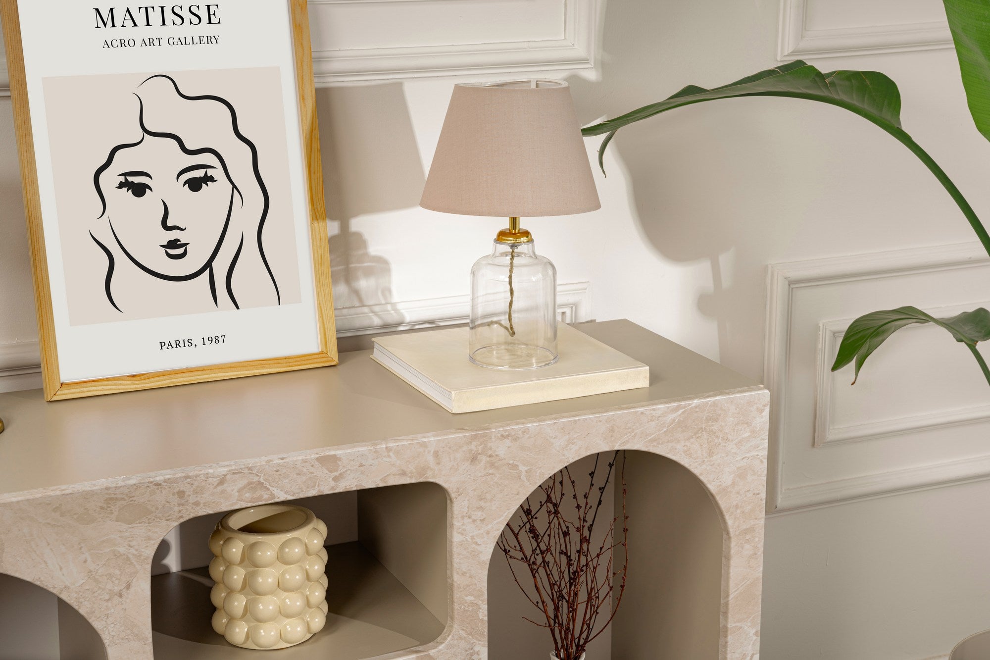 Rani Home Konsol Kumtaşı Mermer Desen 120Cm GD-5336