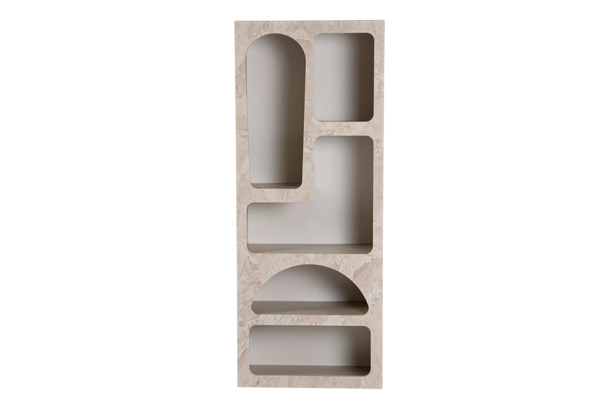 Rani Home Kitaplık Kumtaşı Mermer Desen 60Cm HC-5339