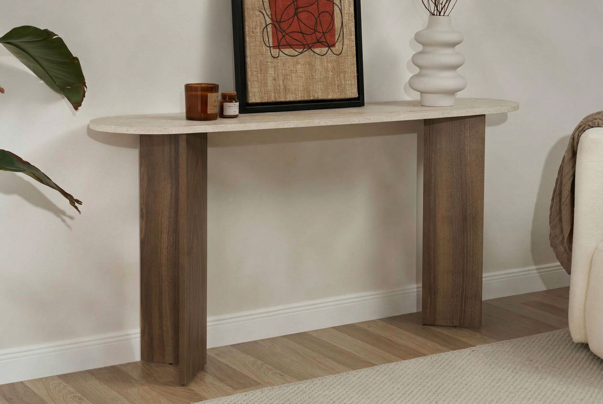 Rani Home Dresuar Traverten - Venedik Cevizi 150 Cm EG-5355