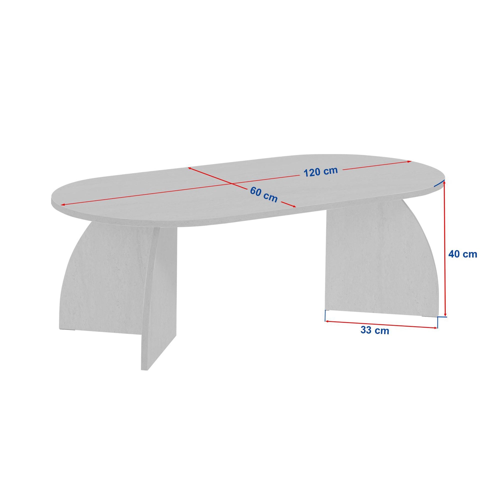 Rani Home Orta Sehpa Venezia Ceviz 120Cm AB-5304