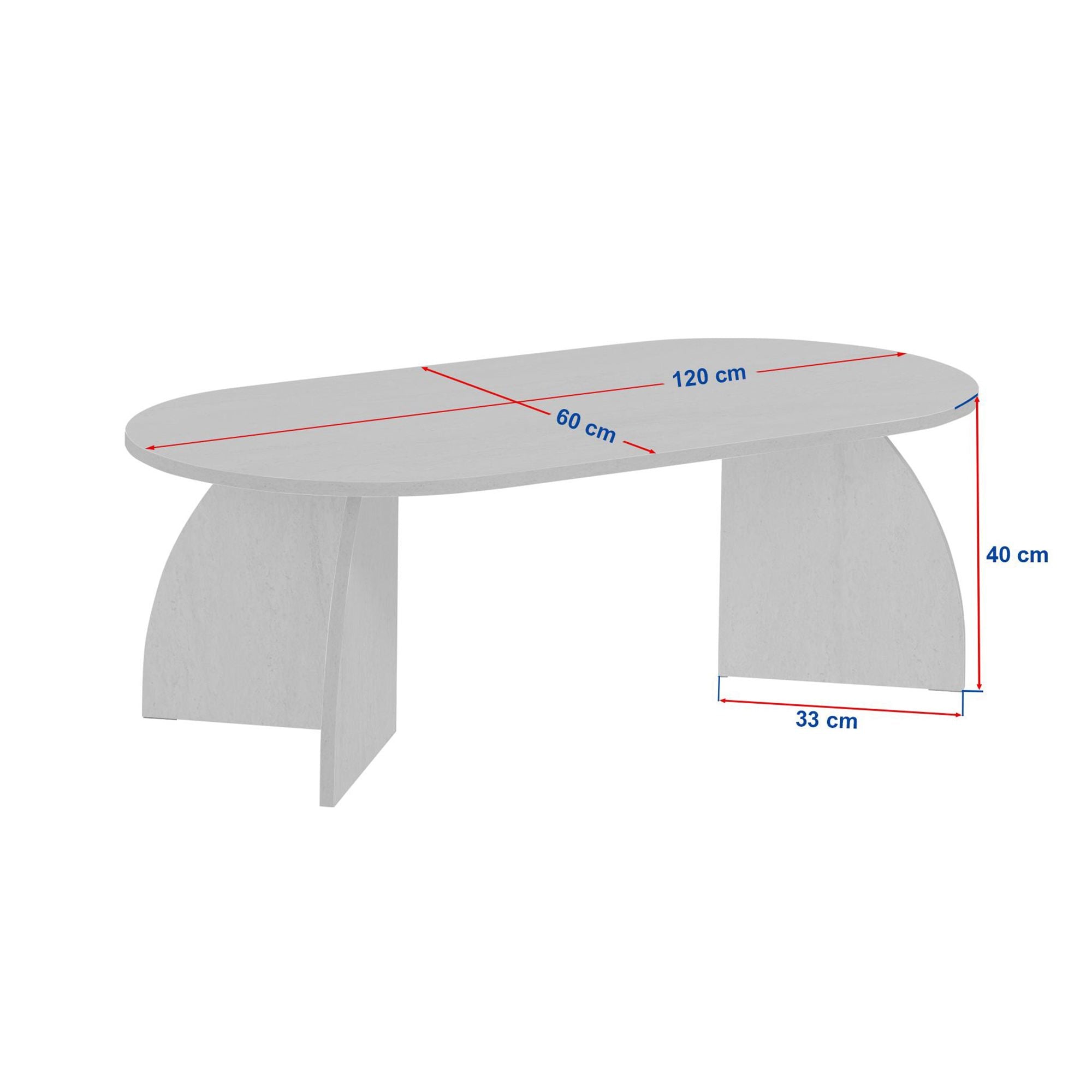 Rani Home Orta Sehpa Traverten 120Cm AB-5303