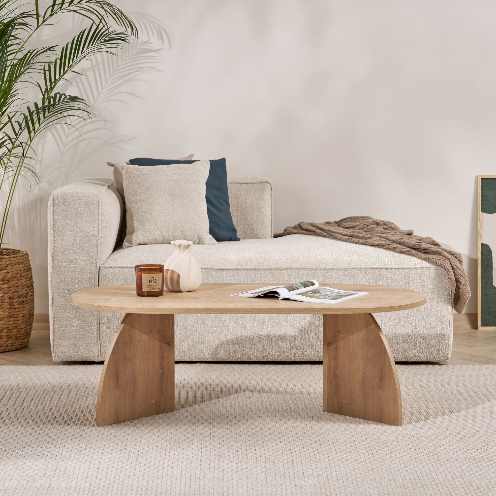 Rani Home Orta Sehpa Safir Meşe 120Cm AB-5302