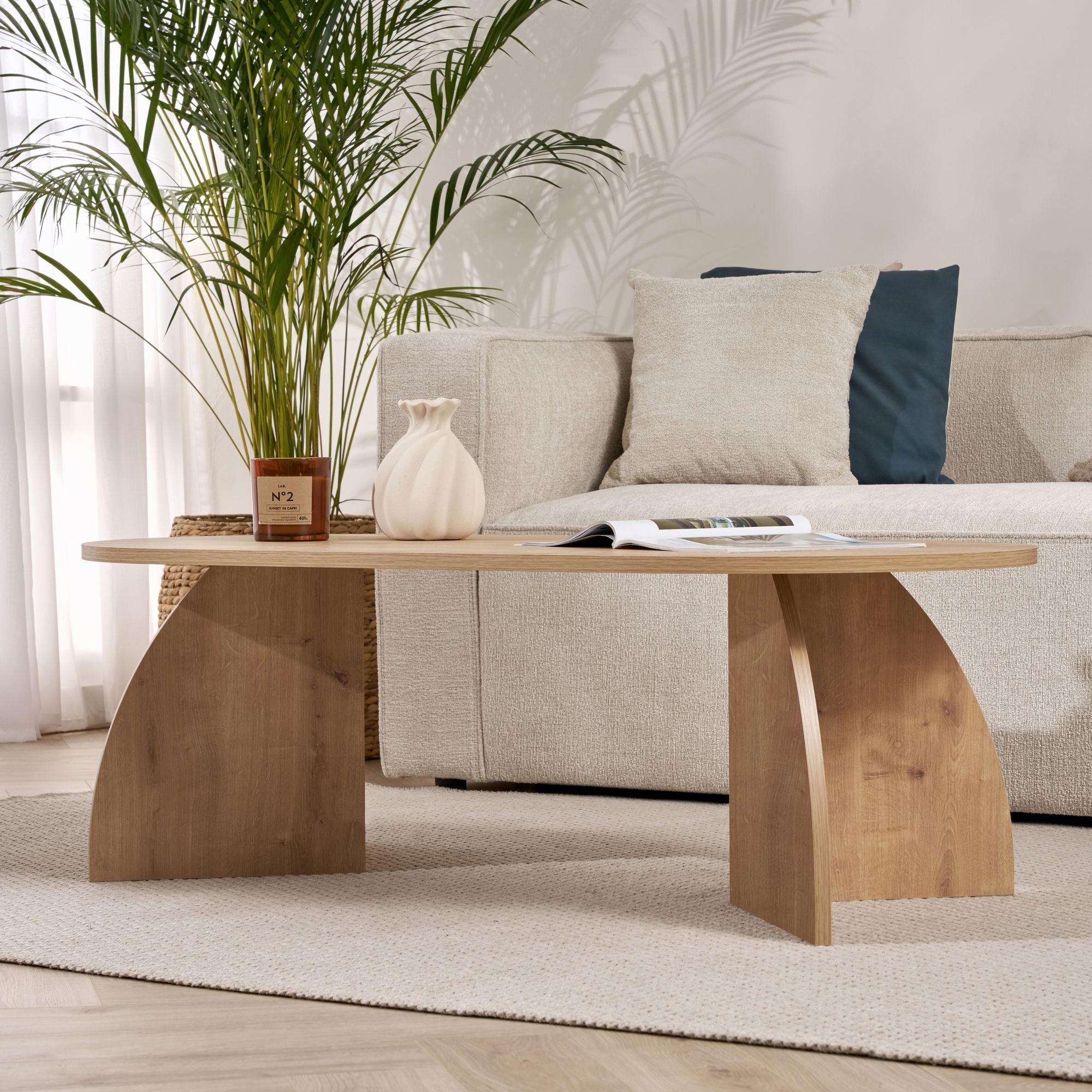 Rani Home Orta Sehpa Safir Meşe 120Cm AB-5302
