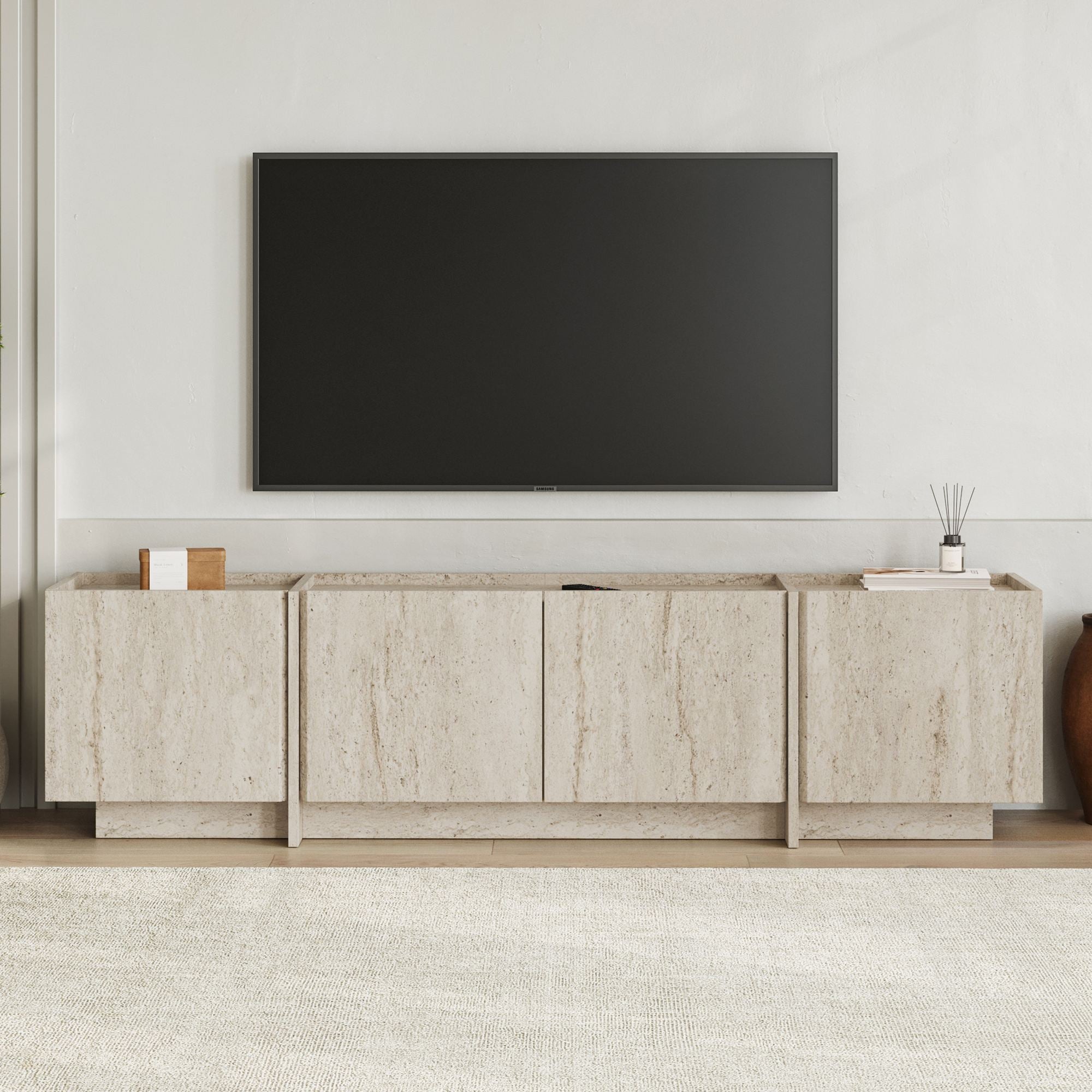 Rani Home Tv Ünitesi Traverten 180Cm AA-5515
