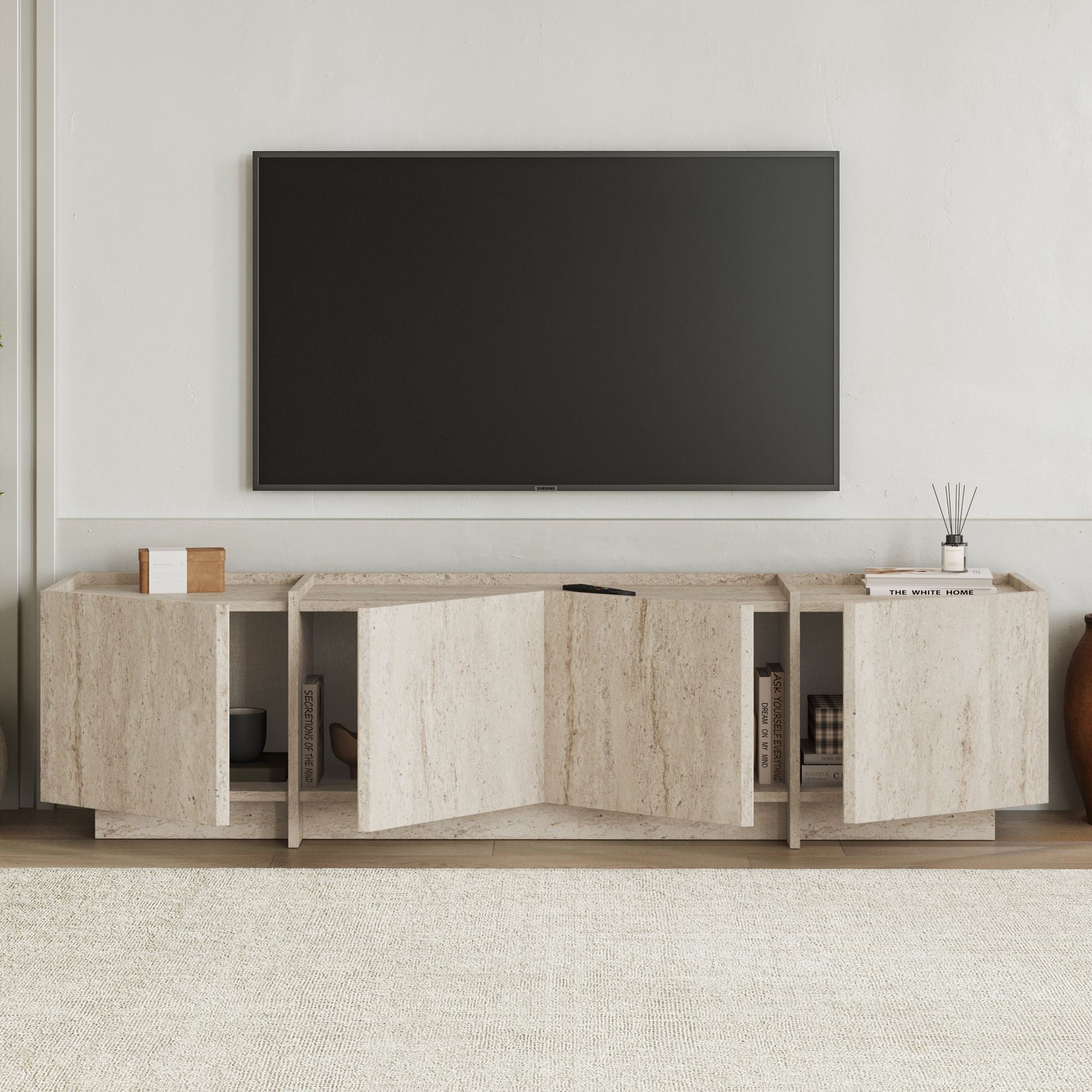 Rani Home Tv Ünitesi Traverten 180Cm AA-5515
