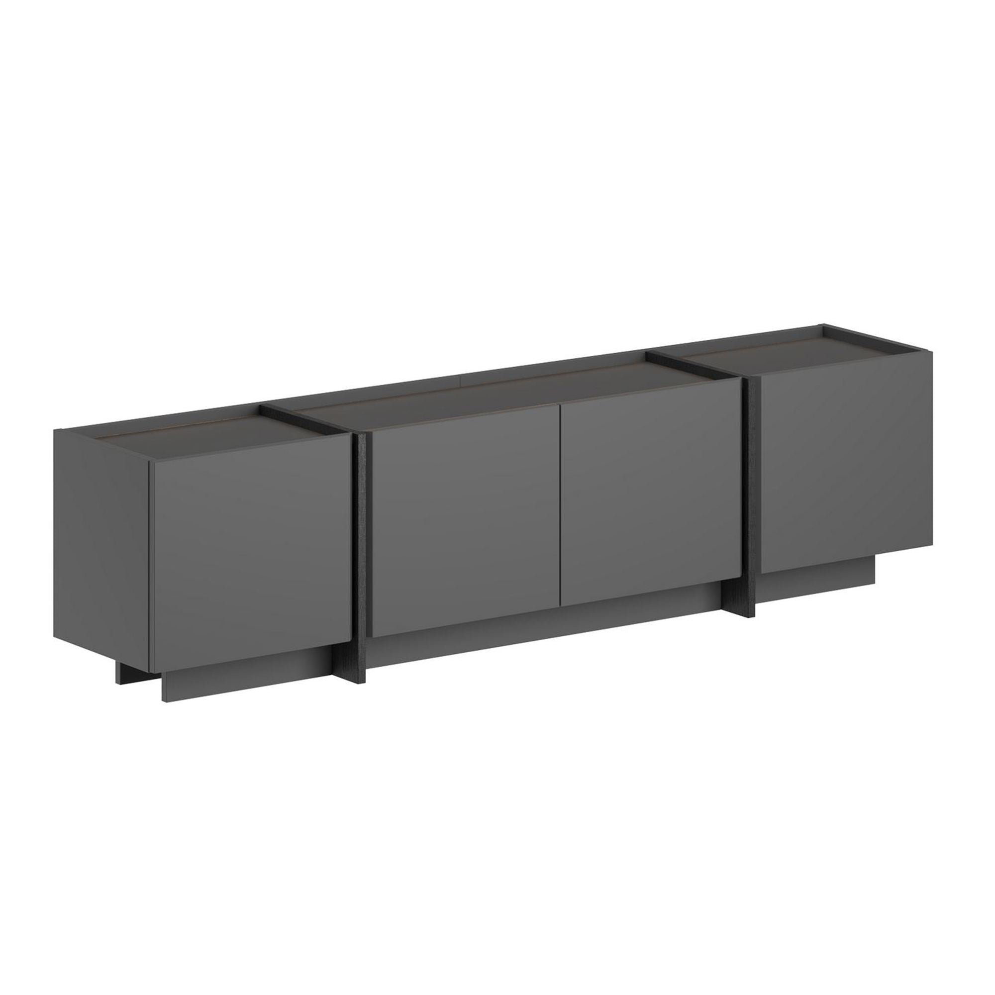 Rani Home Tv Ünitesi Antrasit - Siyah 180Cm AA-5325
