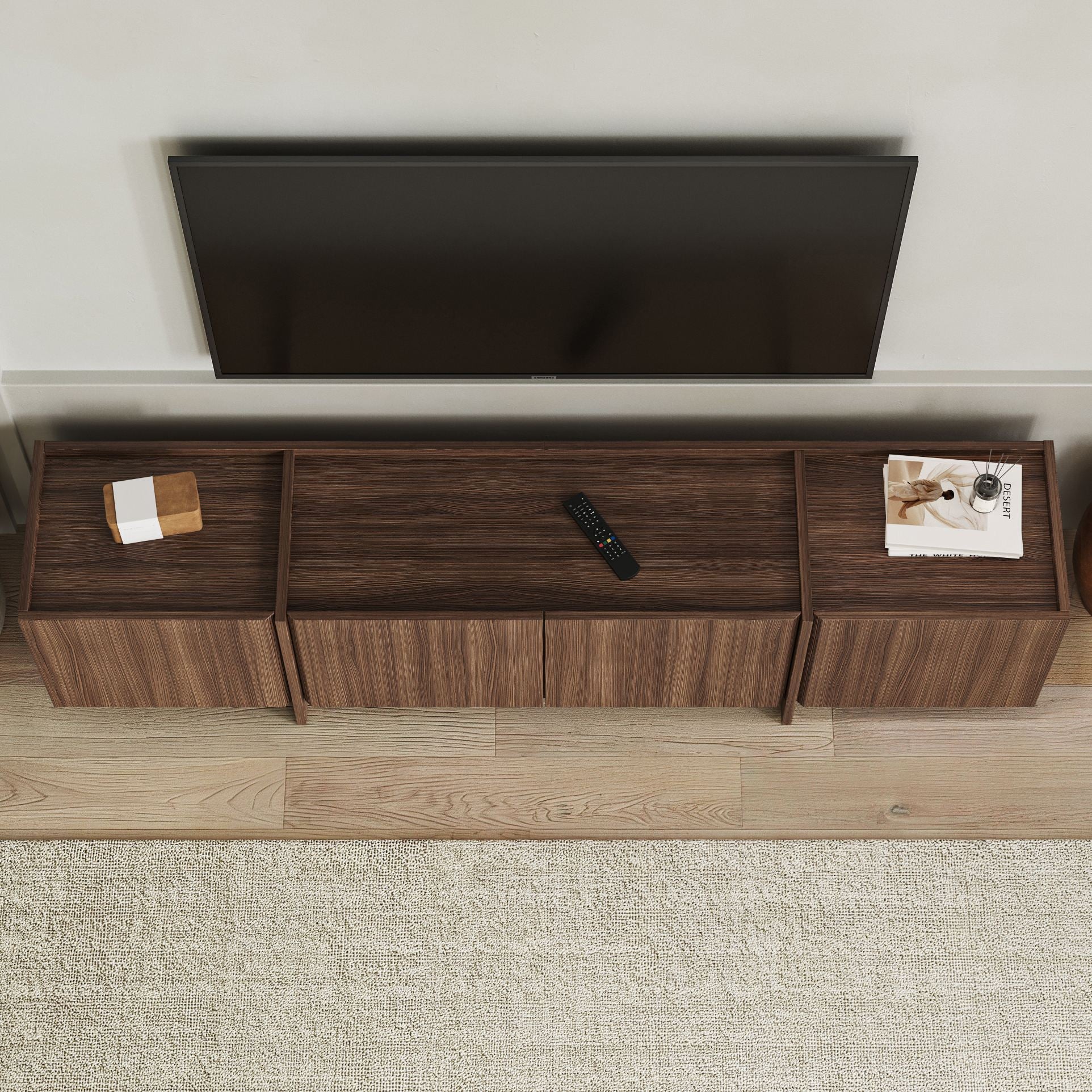 Rani Home Tv Ünitesi Milano Ceviz 180Cm AA-5514