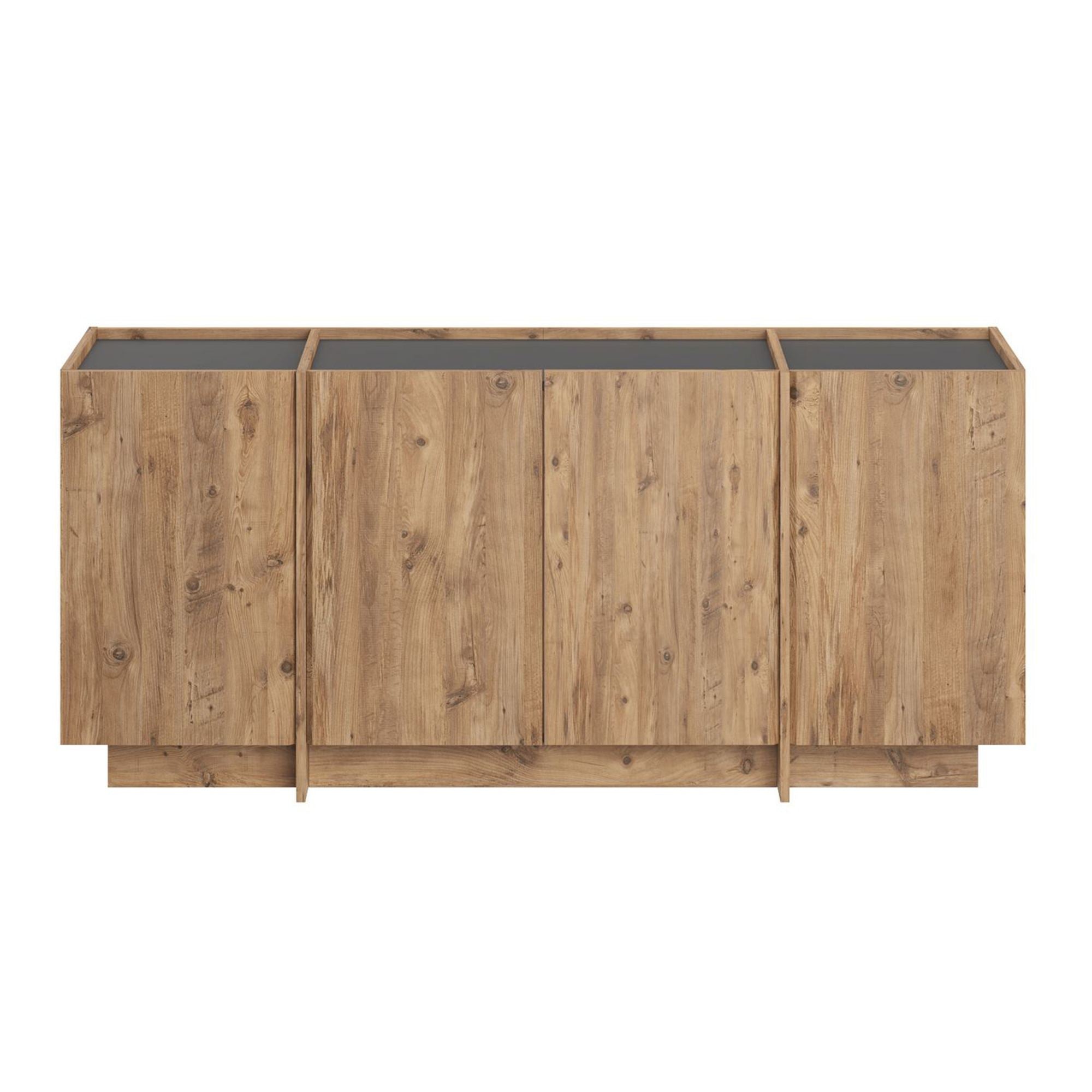 Rani Home Konsol Atlantik Çam - Antrasit 180Cm GD-5517
