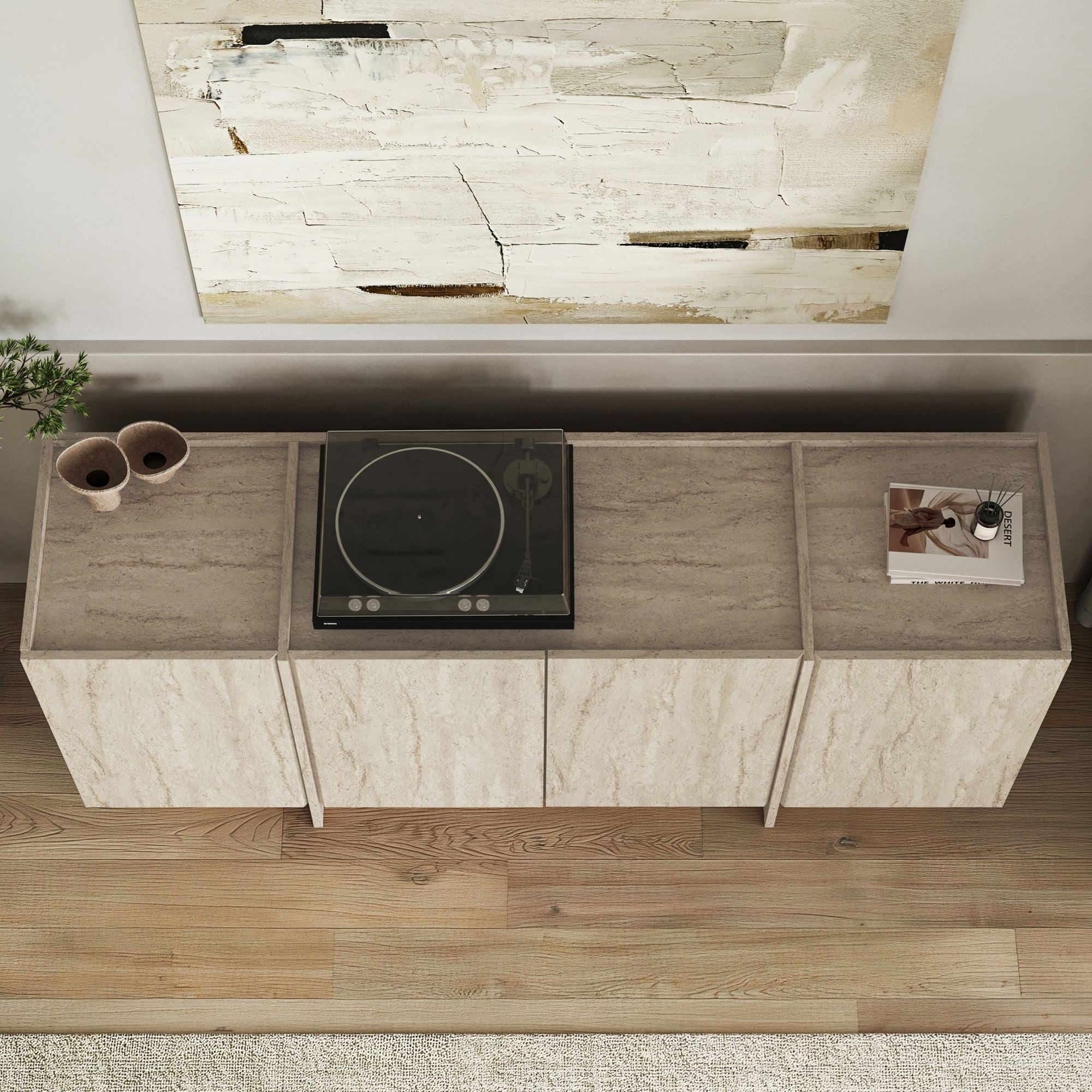 Rani Home Konsol Traverten 180Cm GD-5519