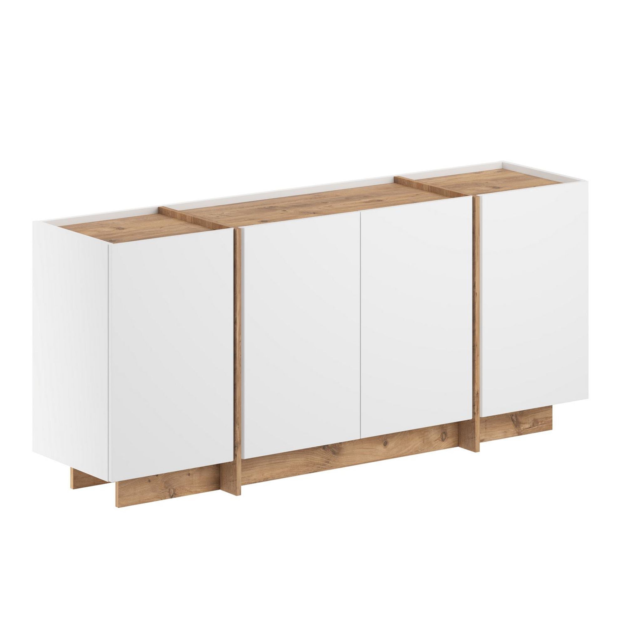 Rani Home Konsol Beyaz - Atlantik Çam 180Cm GD-5520