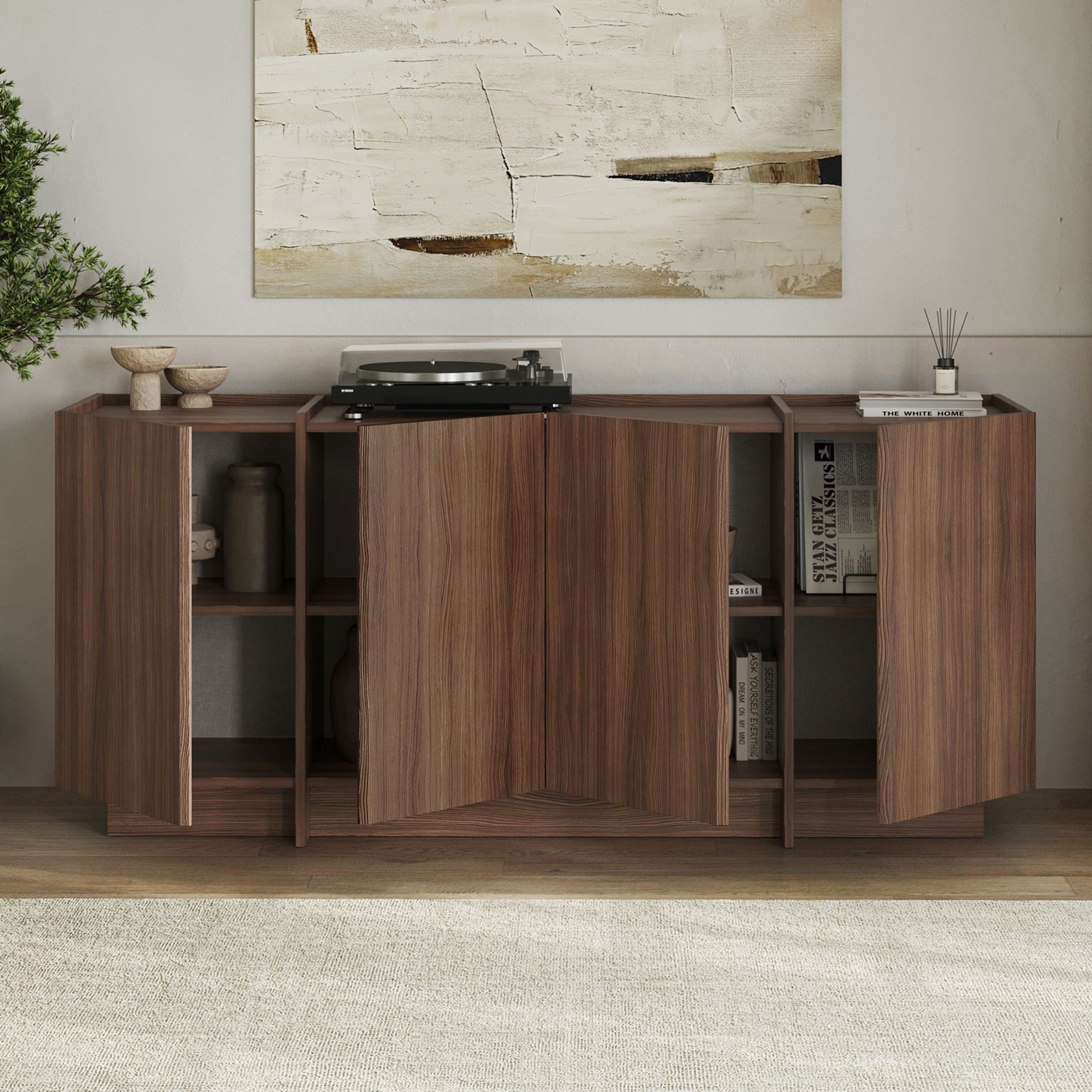 Rani Home Konsol Milano Ceviz 180Cm GA-5518