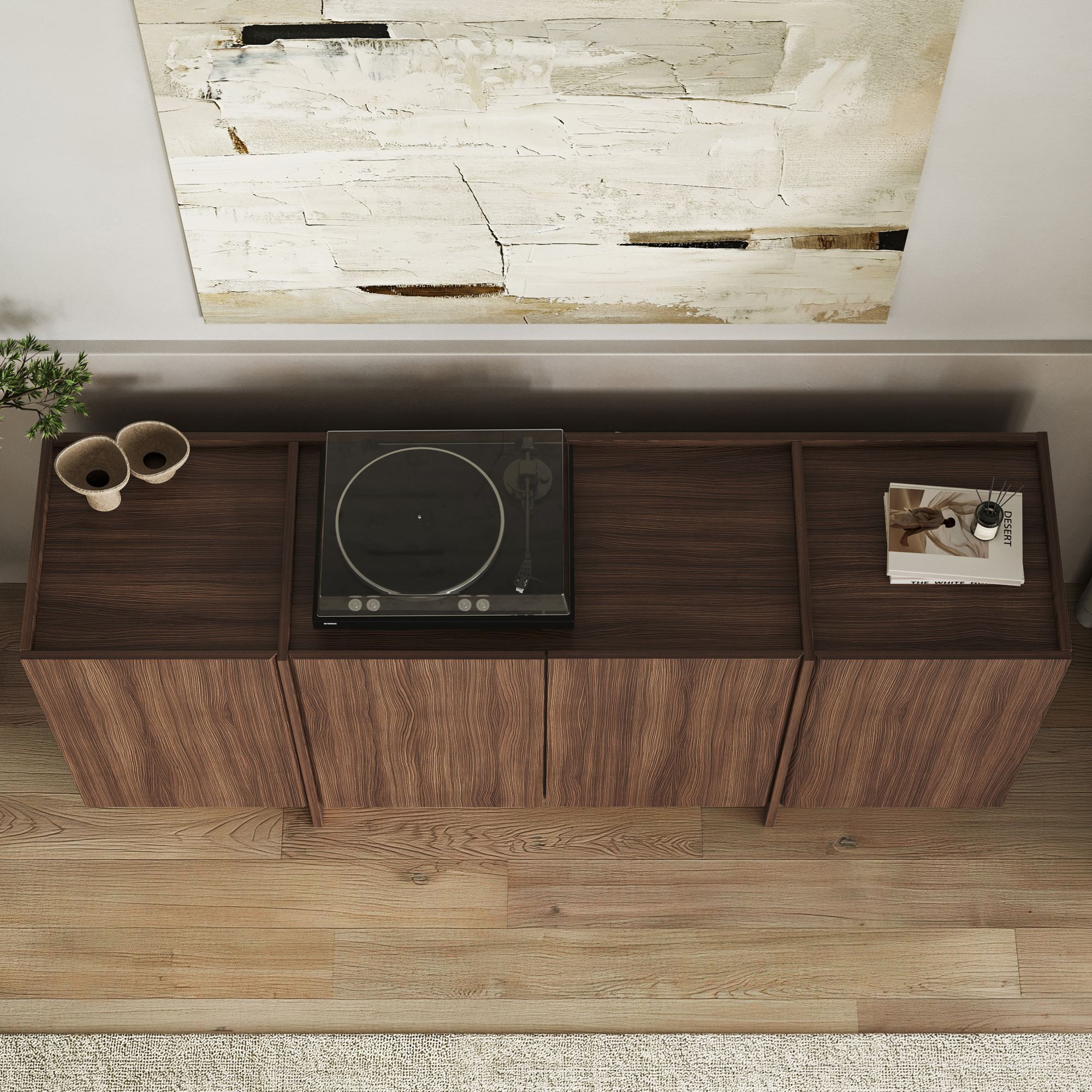 Rani Home Konsol Milano Ceviz 180Cm GA-5518