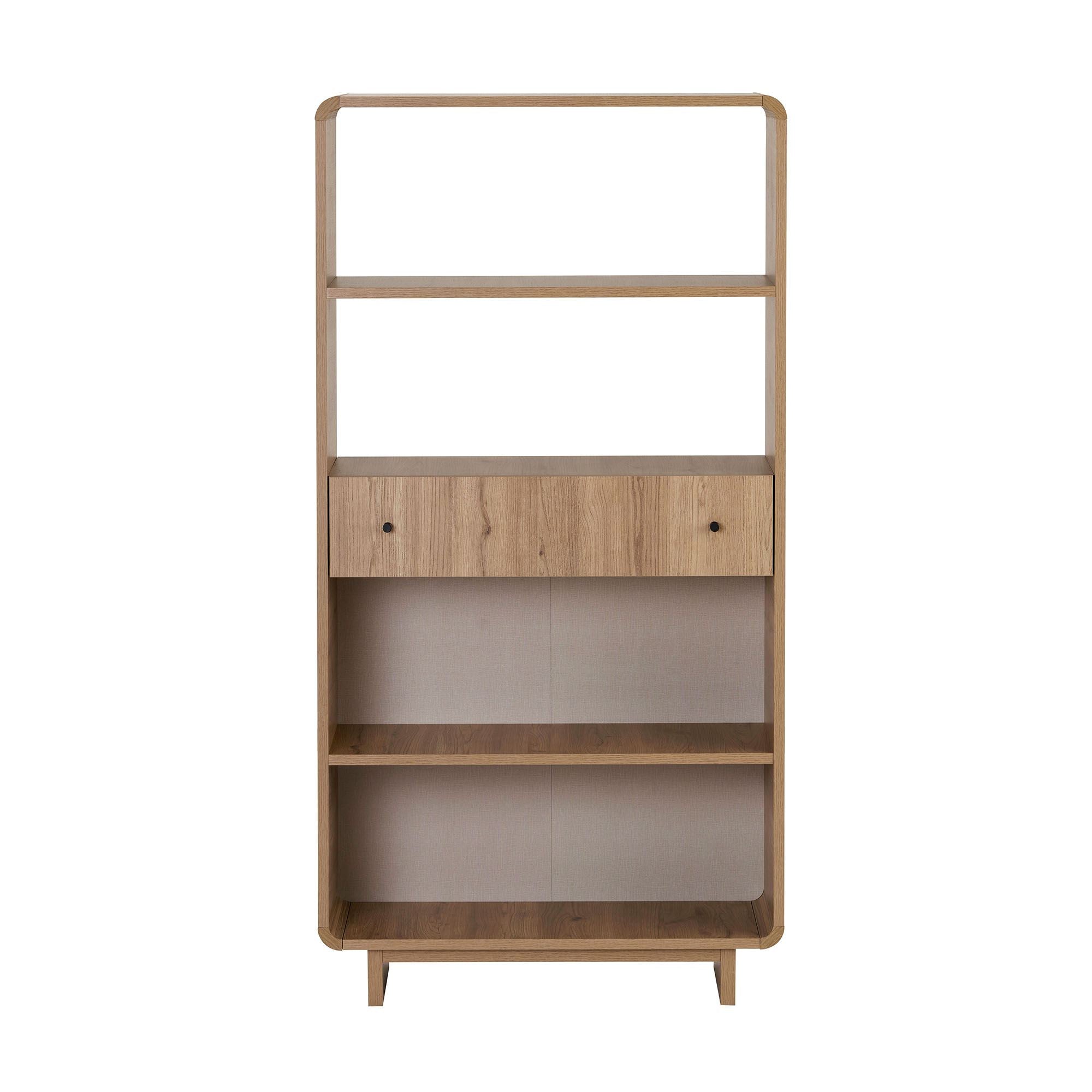 Rani Home Kitaplık Sepet Meşe  78 Cm HC-5753
