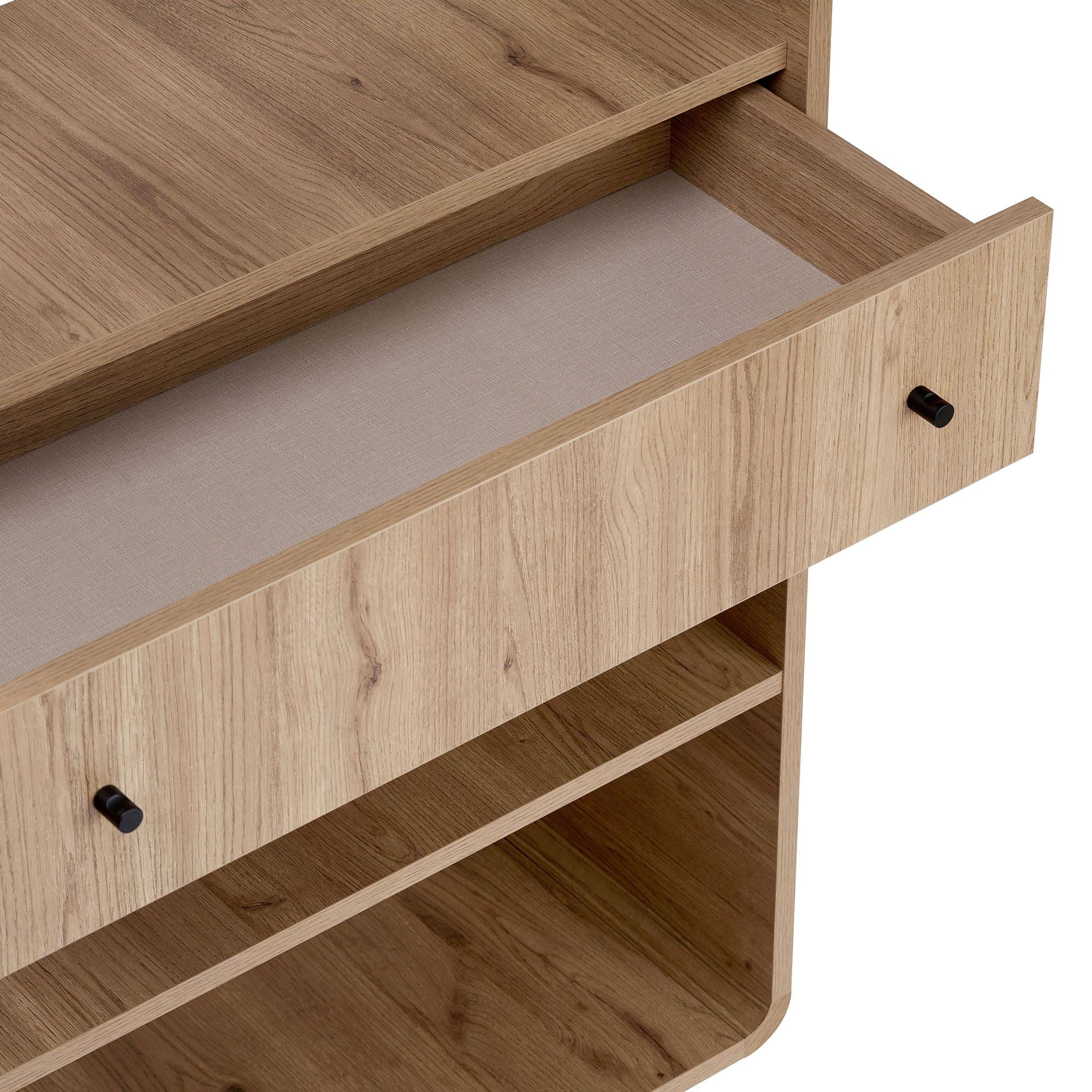 Rani Home Kitaplık Sepet Meşe  78 Cm HC-5753