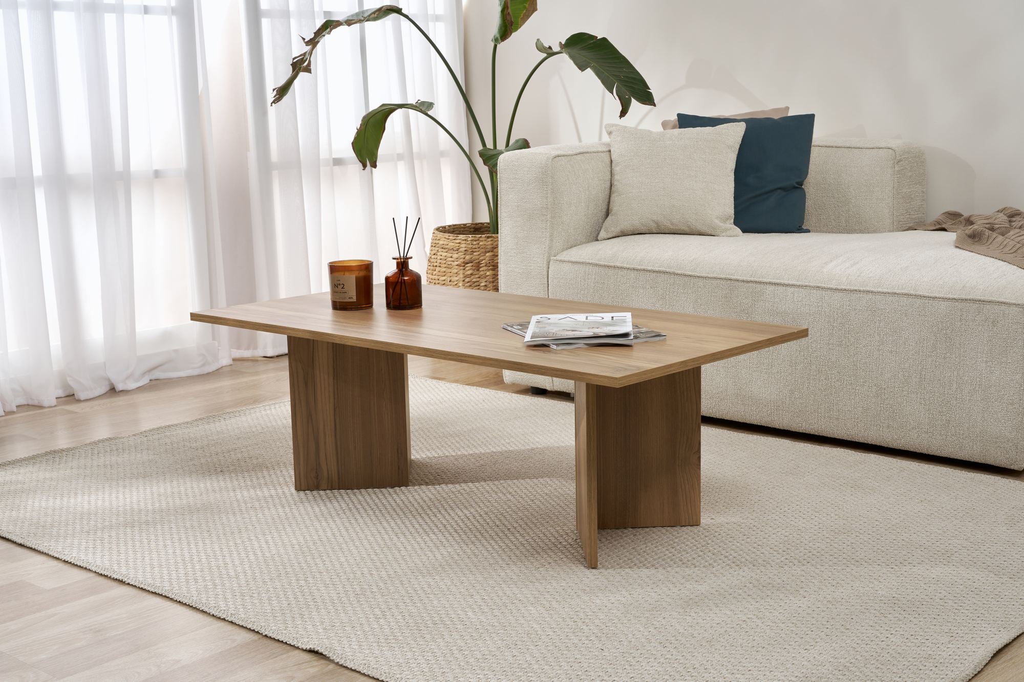 Rani Home Orta Sehpa Meşe 119Cm AB-5369