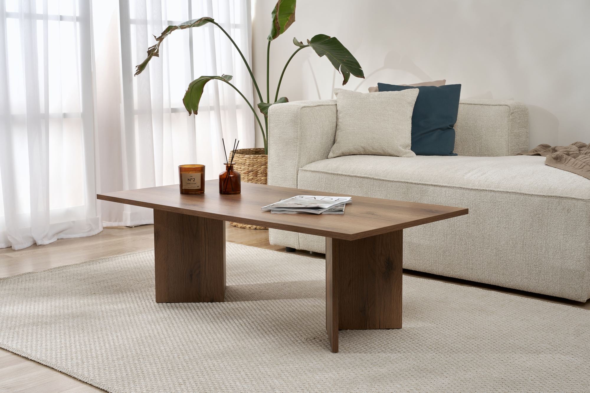 Rani Home Orta Sehpa Siana Ceviz 119Cm AB-5370