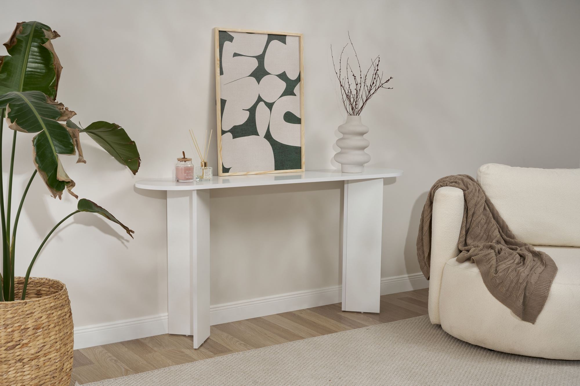 Rani Home Dresuar Beyaz 150Cm EG-5400