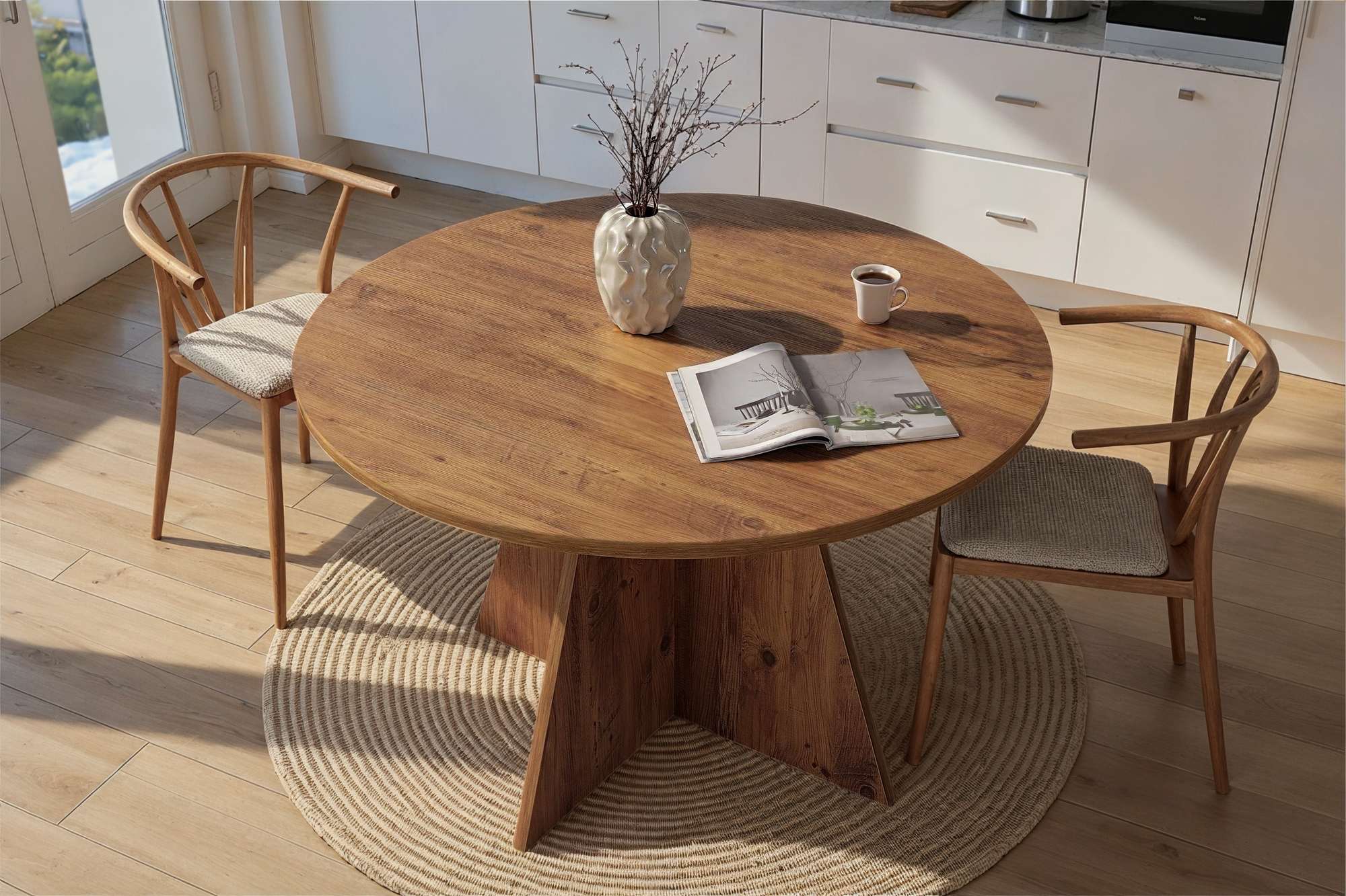 Rani Home Yemek Masası Atlantik Çam 120Cm GA-5306