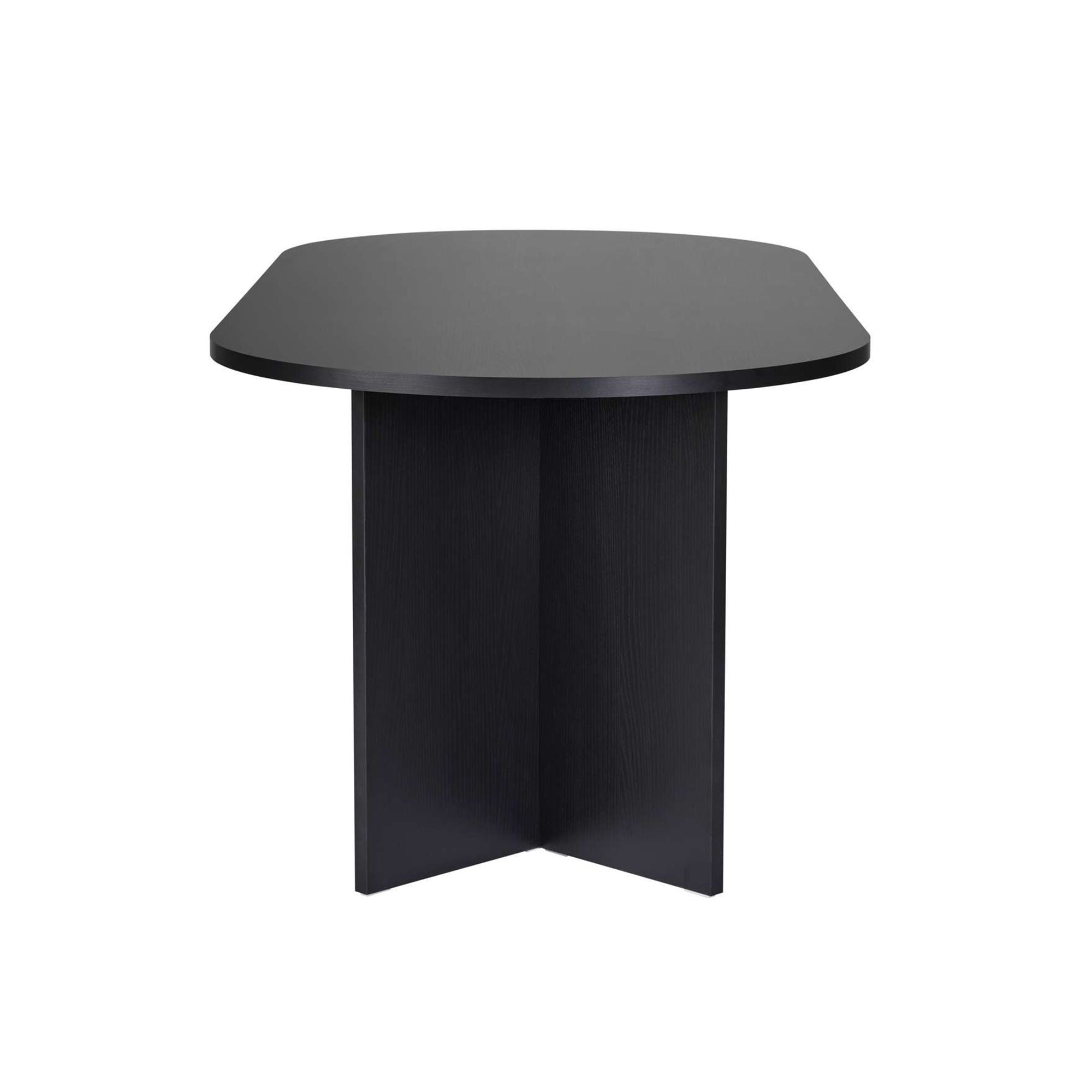 Rani Home Yemek Masası Ahşap Desenli Siyah 200Cm GA-5324