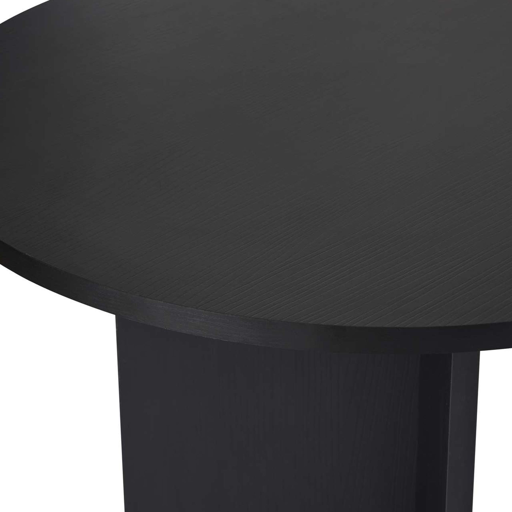 Rani Home Yemek Masası Ahşap Desenli Siyah 200Cm GA-5324