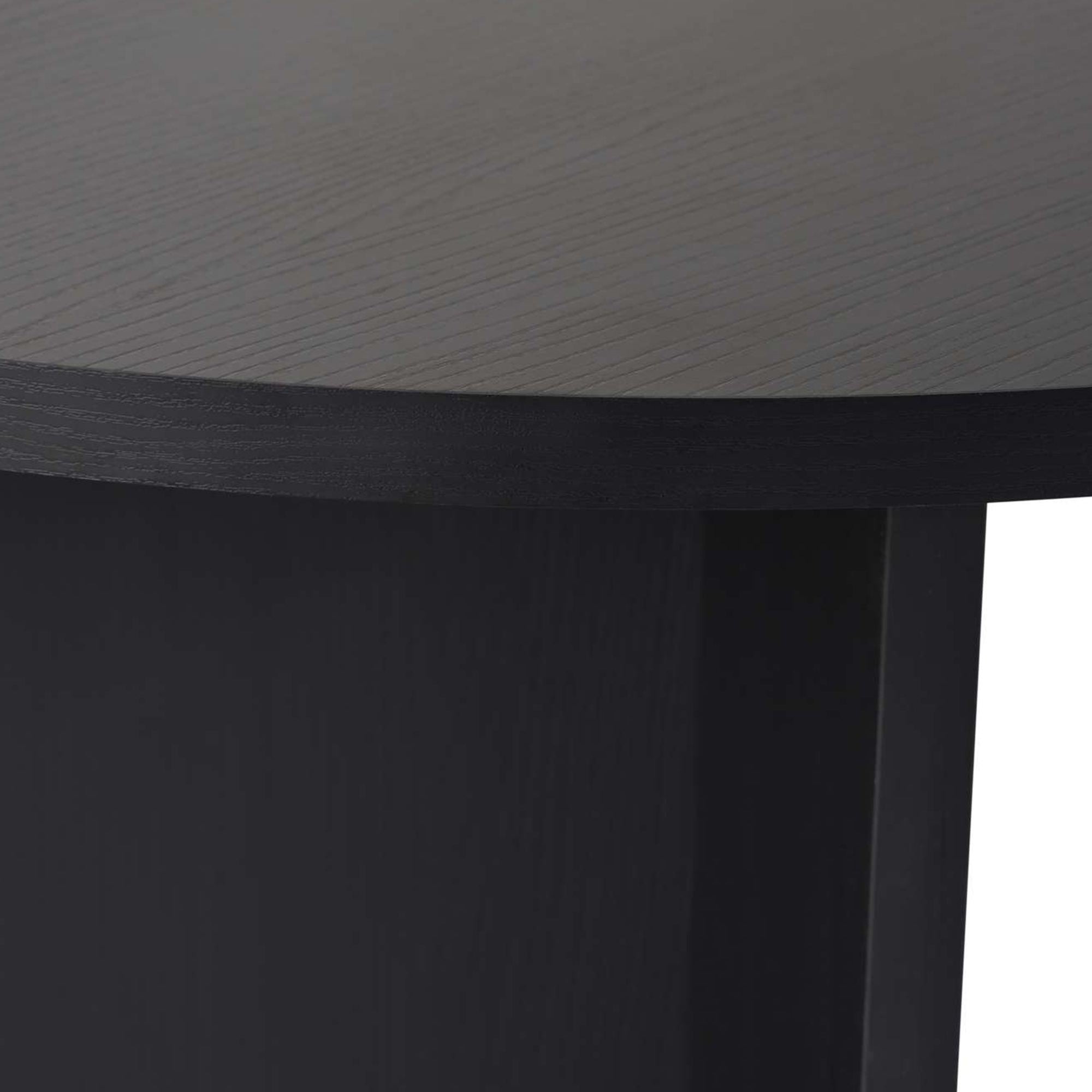 Rani Home Yemek Masası Ahşap Desenli Siyah 200Cm GA-5324