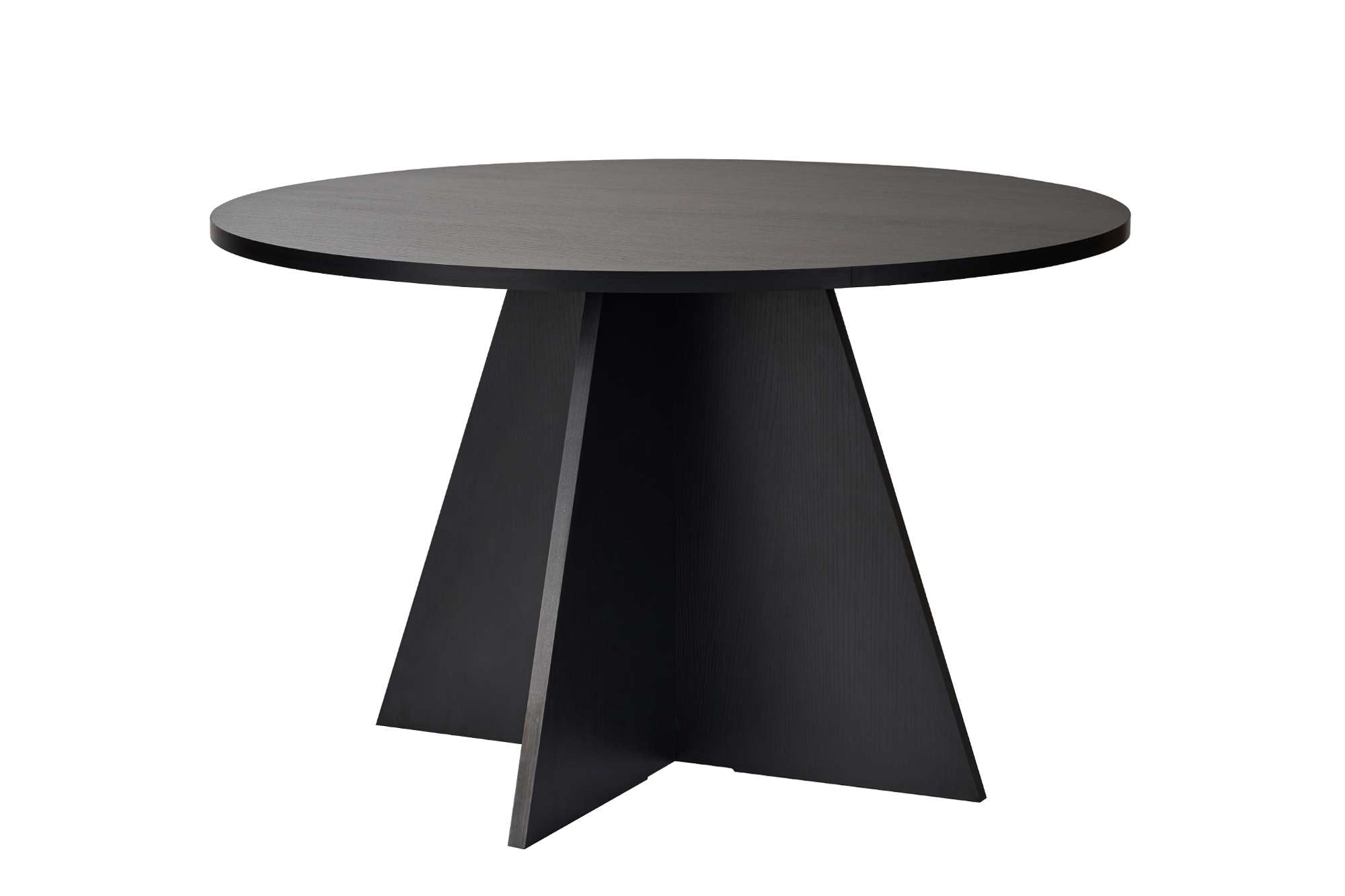 Rani Home Yemek Masası Ahşap Desenli Siyah 120Cm GA-5311