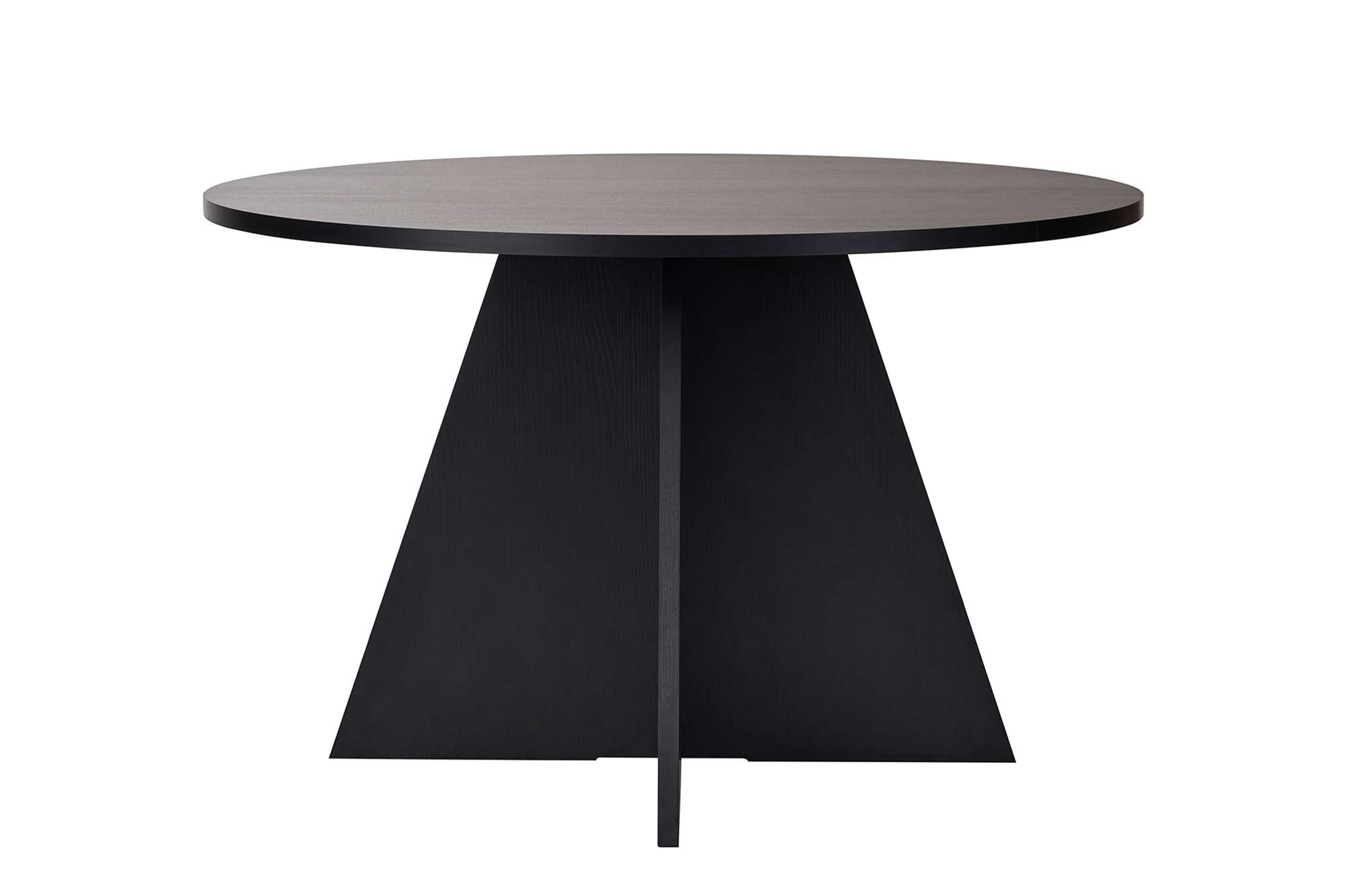 Rani Home Yemek Masası Ahşap Desenli Siyah 120Cm GA-5311