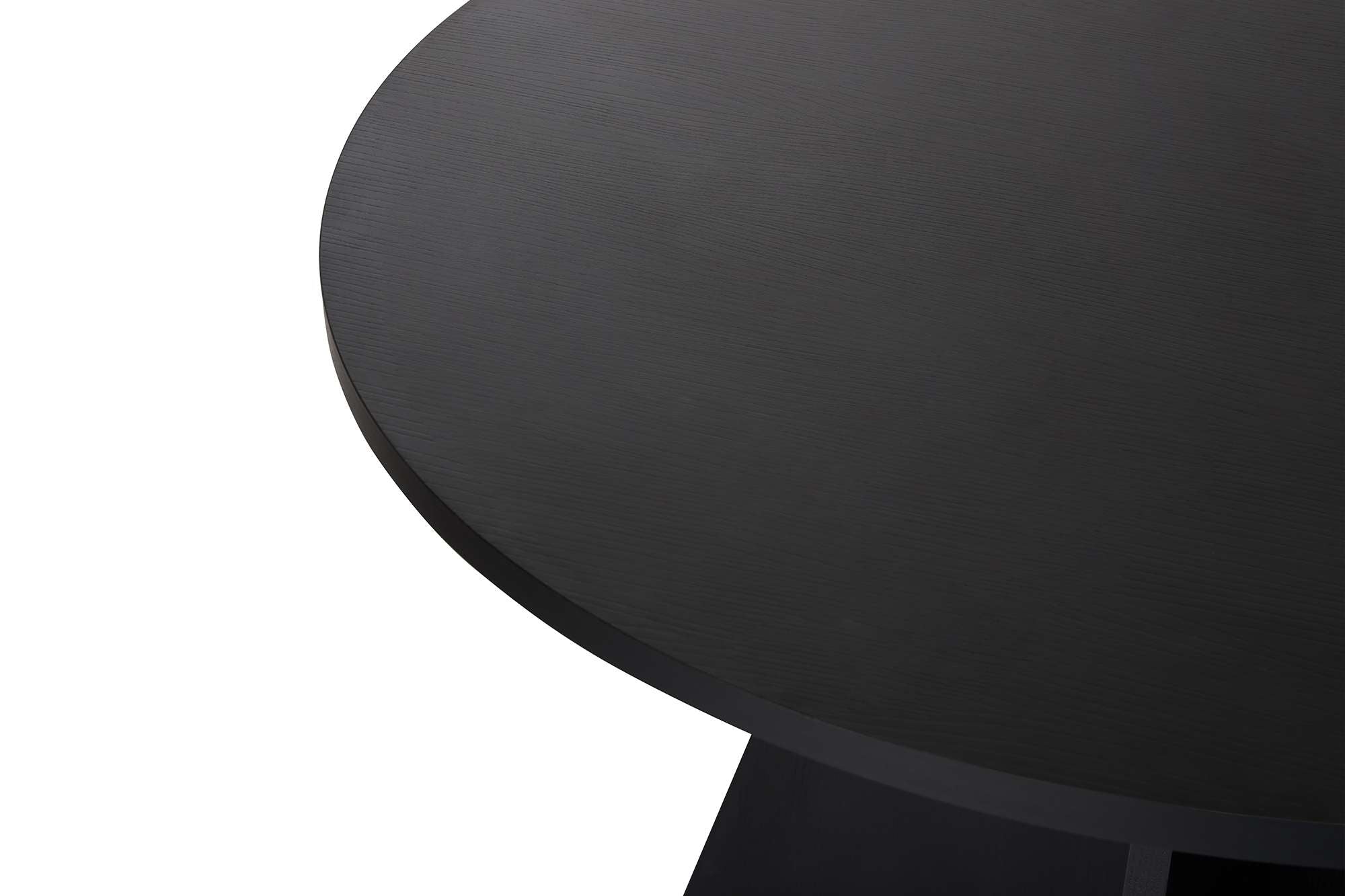 Rani Home Yemek Masası Ahşap Desenli Siyah 120Cm GA-5311