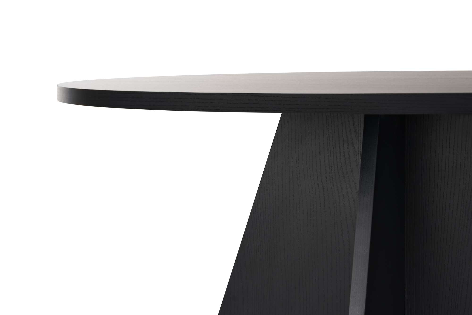 Rani Home Yemek Masası Ahşap Desenli Siyah 120Cm GA-5311